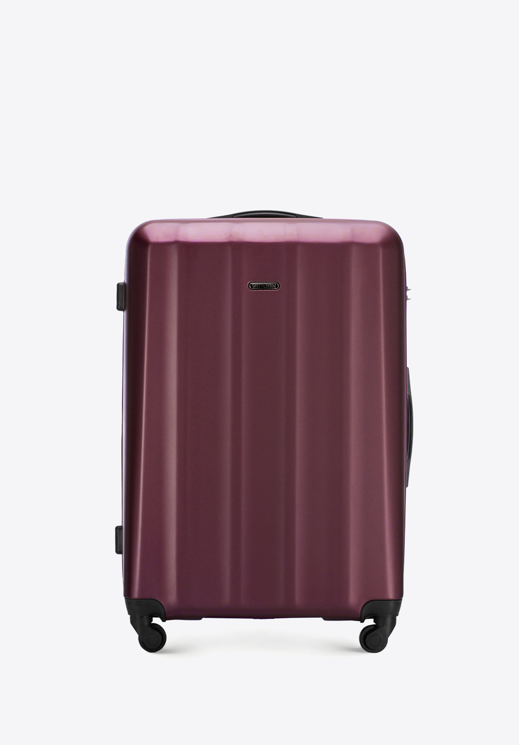 Walizka kabinowa z polikarbonu fakturowana