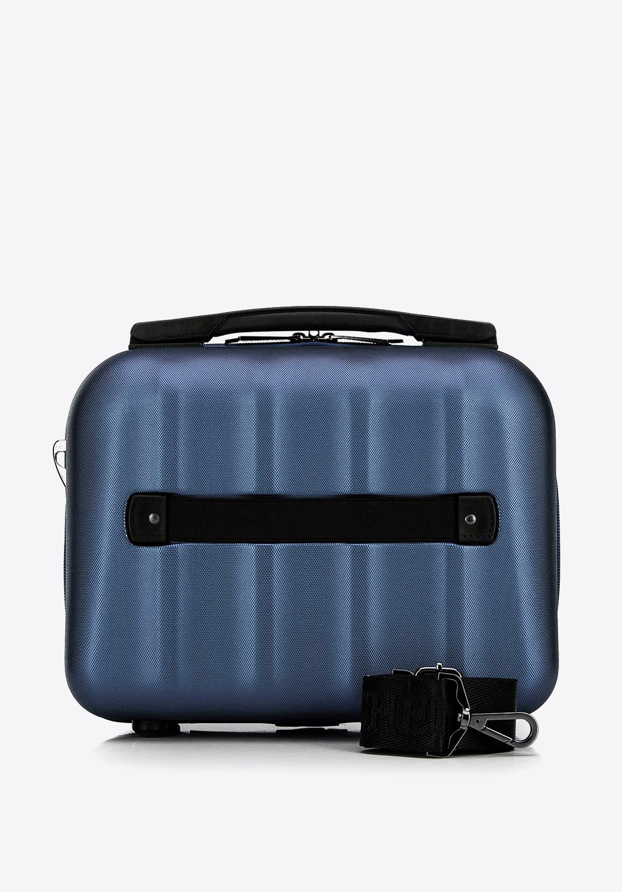 Walizka kabinowa z polikarbonu fakturowana