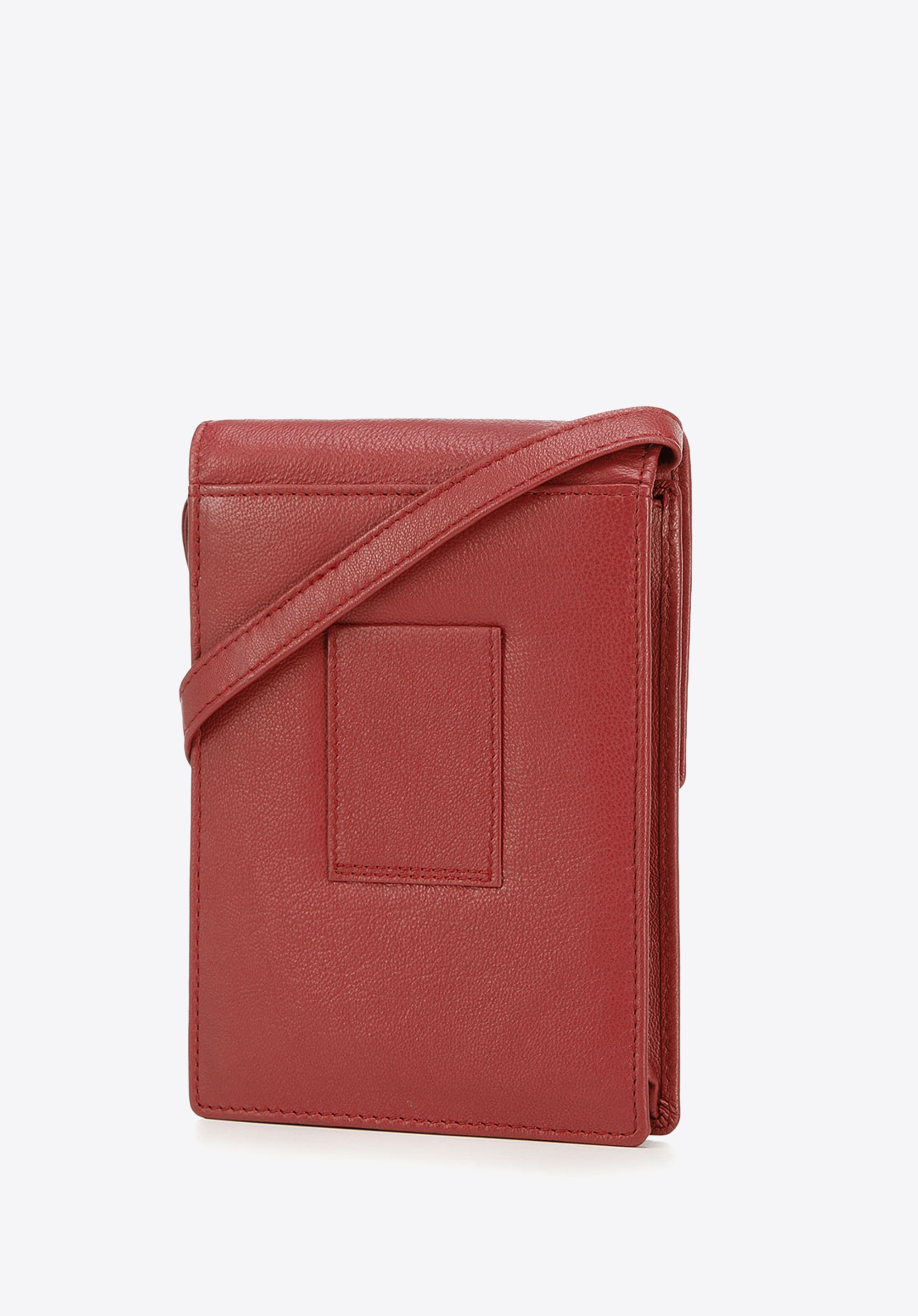 Minitorebka crossbody skórzana 2 w 1