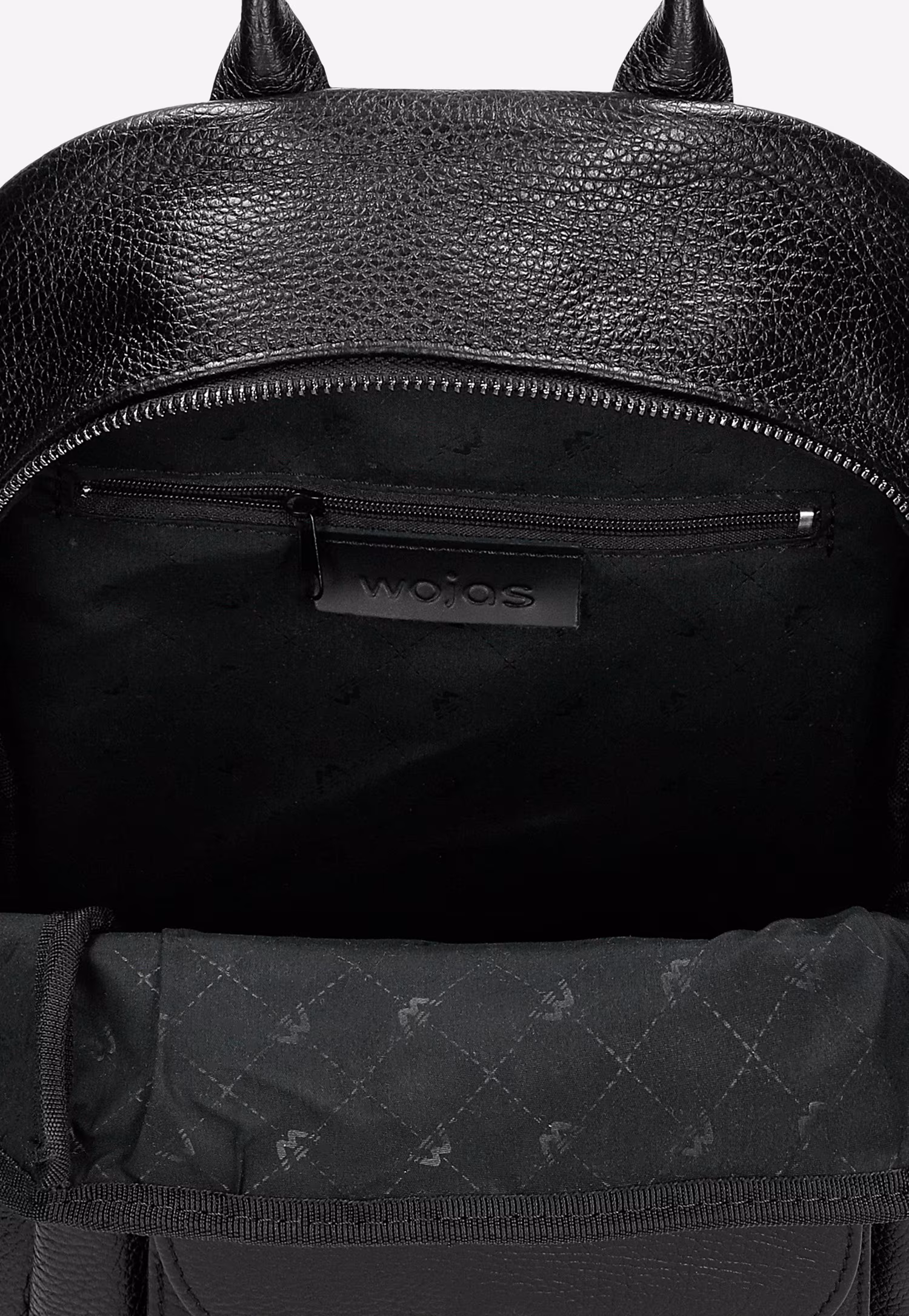 Pojemny beżowy plecak miejski ze skóry licowej