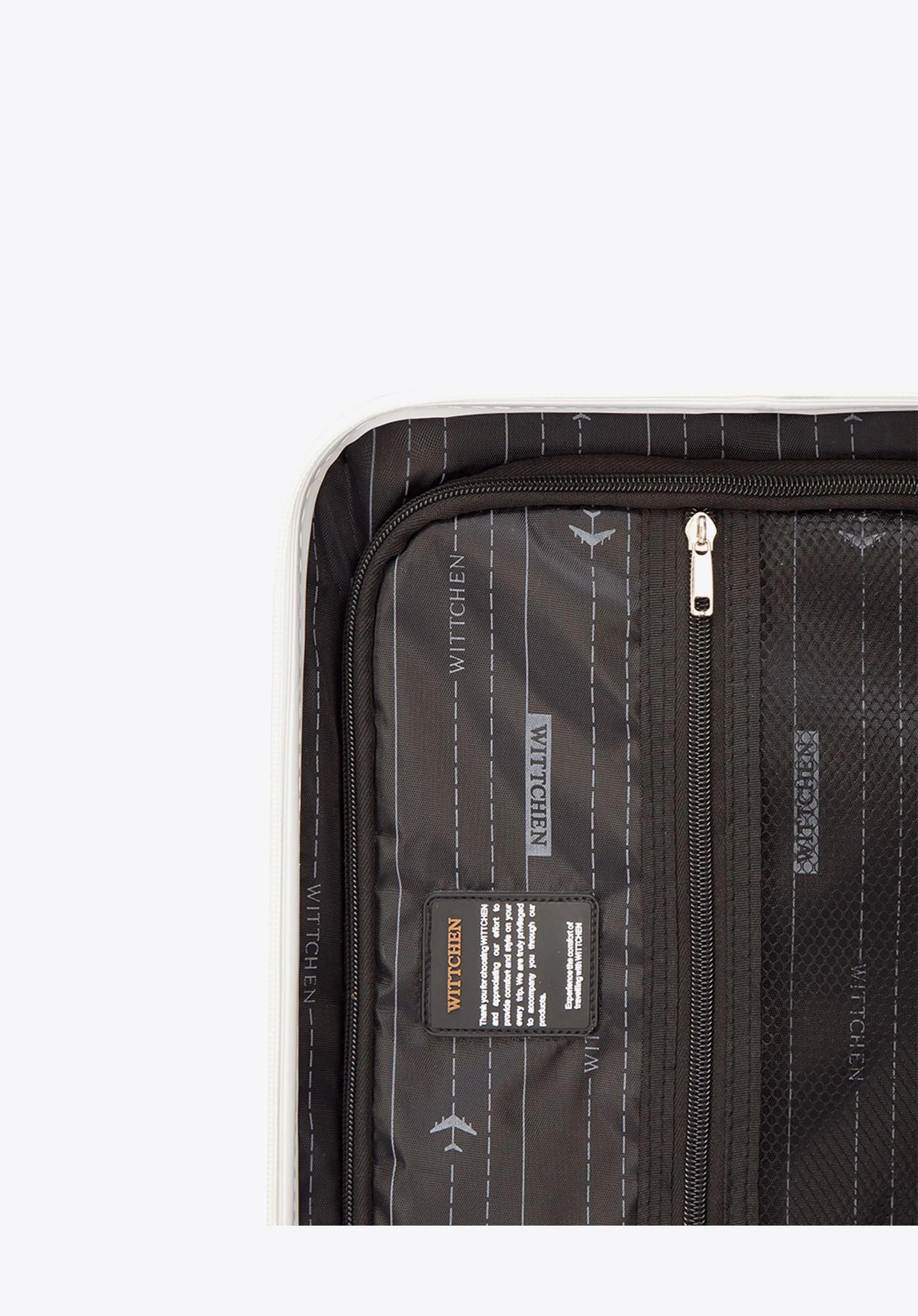 Walizka kabinowa z ABS-u z żebrowaniem