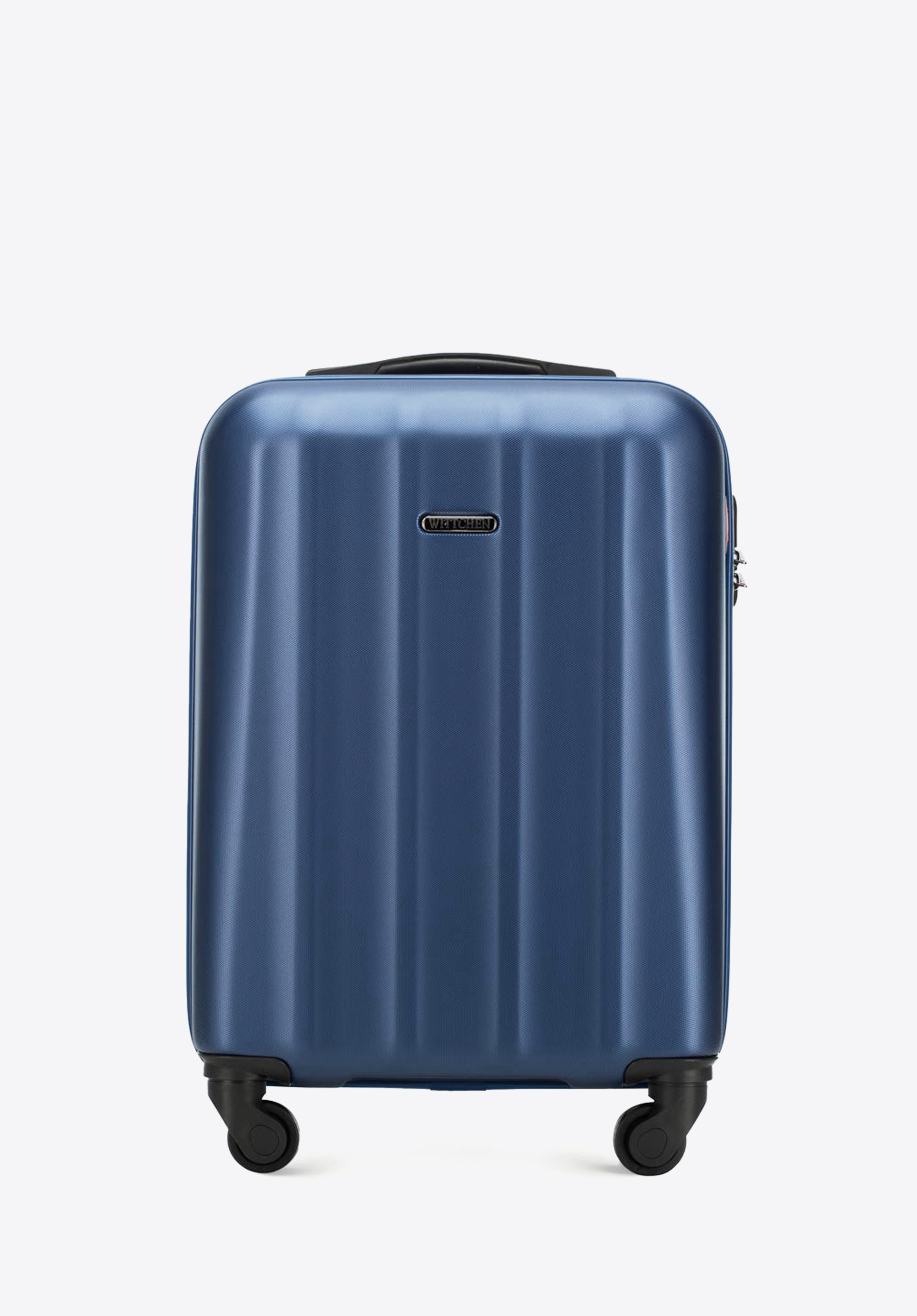 Walizka kabinowa z polikarbonu fakturowana