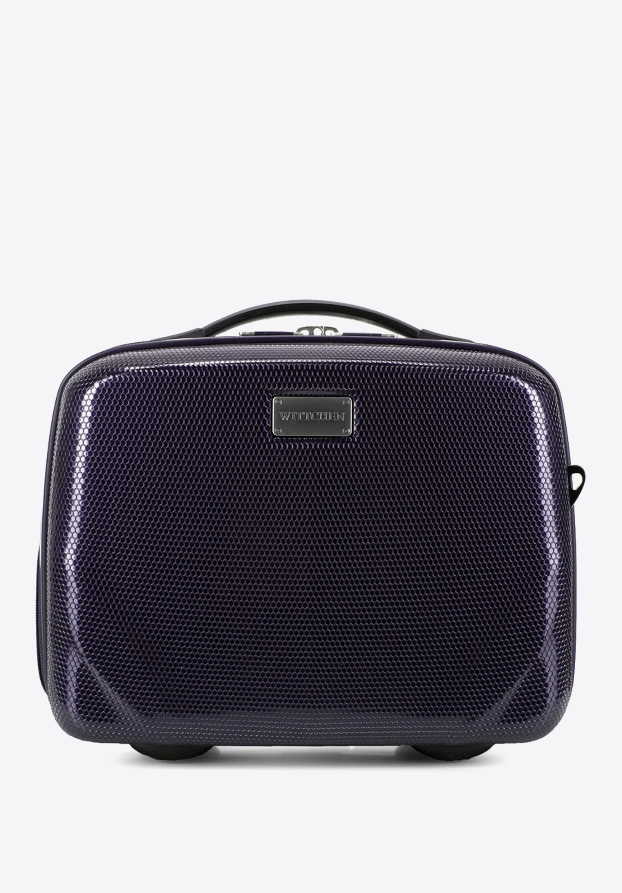 Kosmetyczka podróżna z polikarbonu jednokolorowa