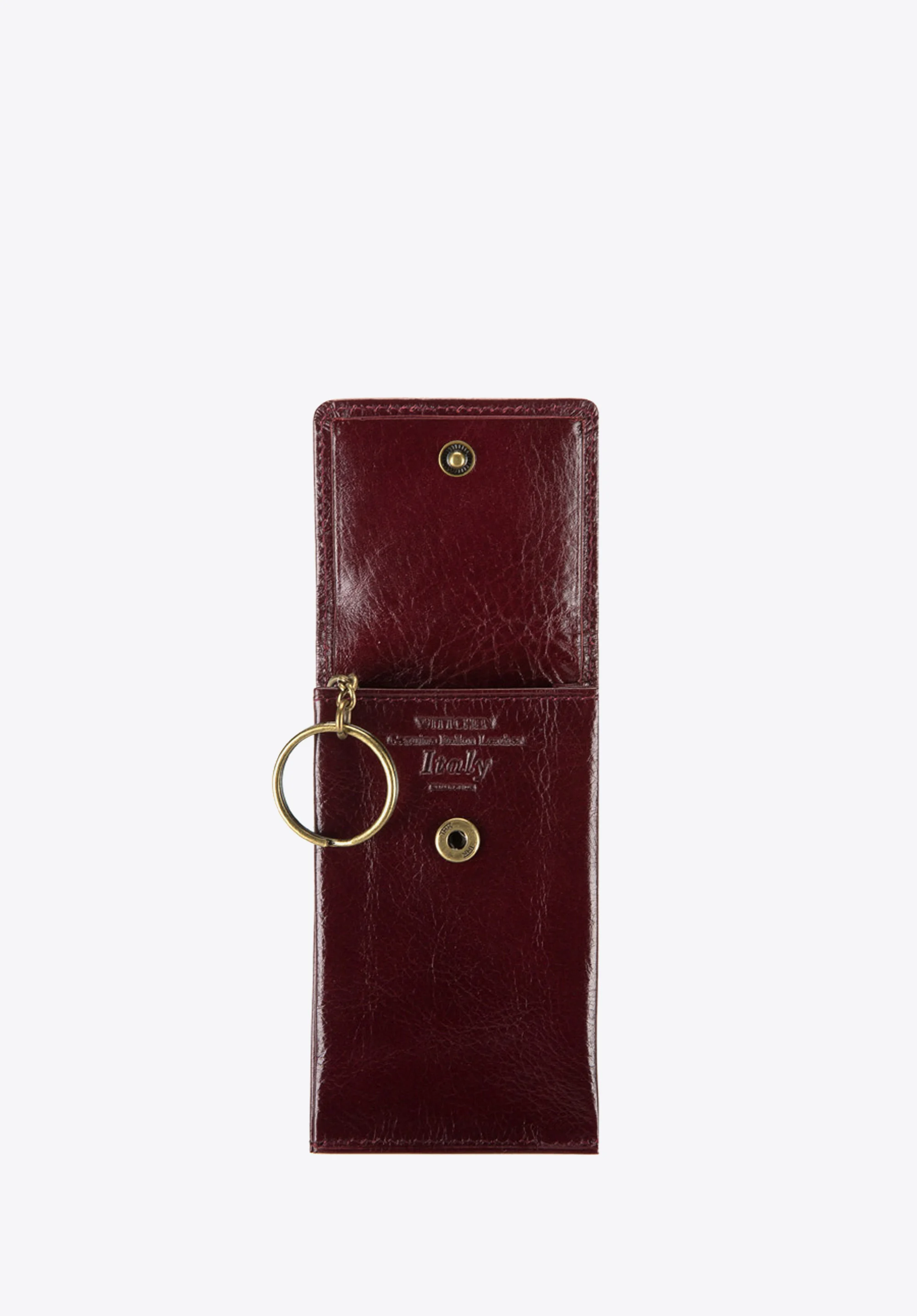 Etui na klucze skórzane prostokątne