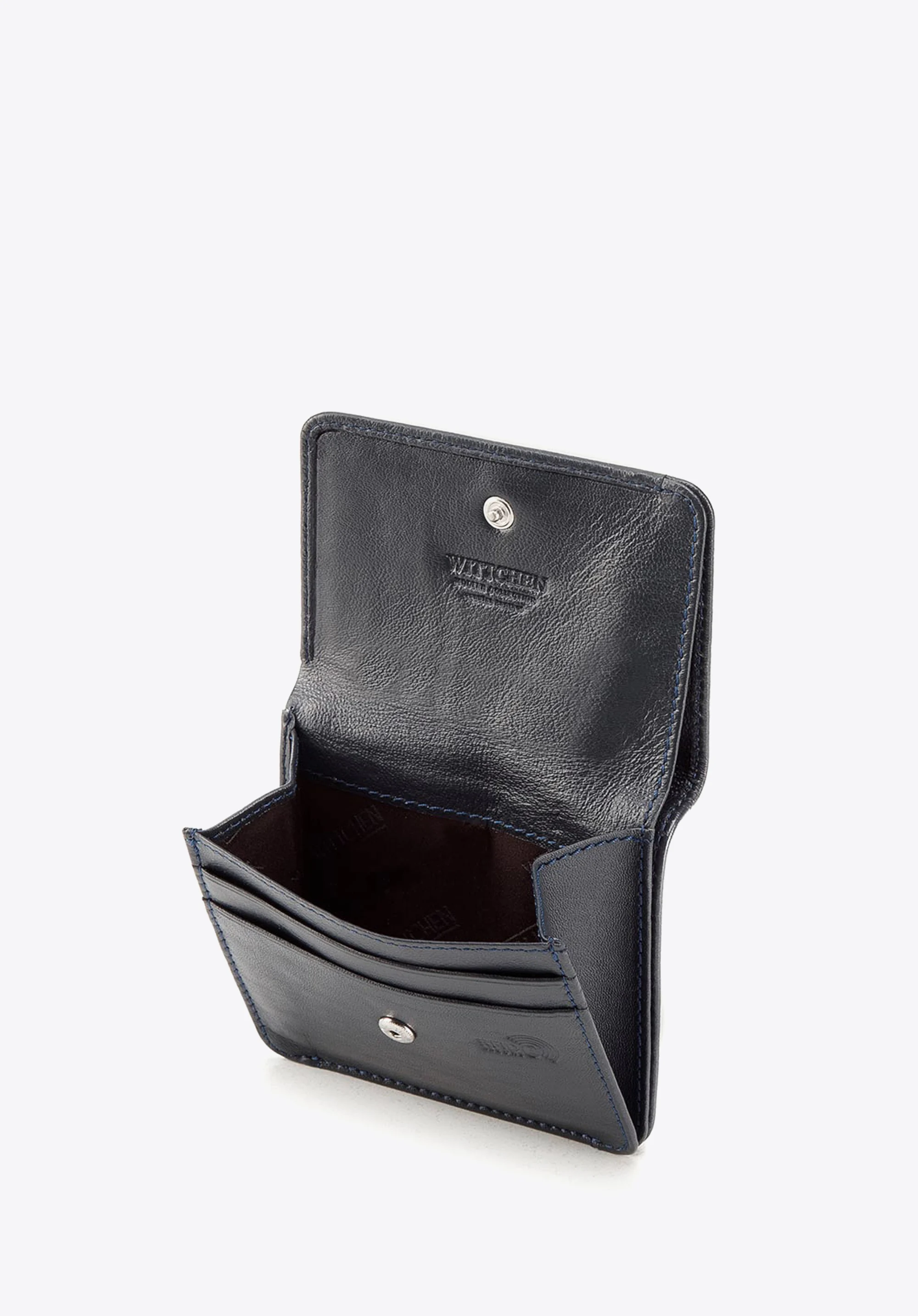 Damski portfelik ze skóry kwadratowy