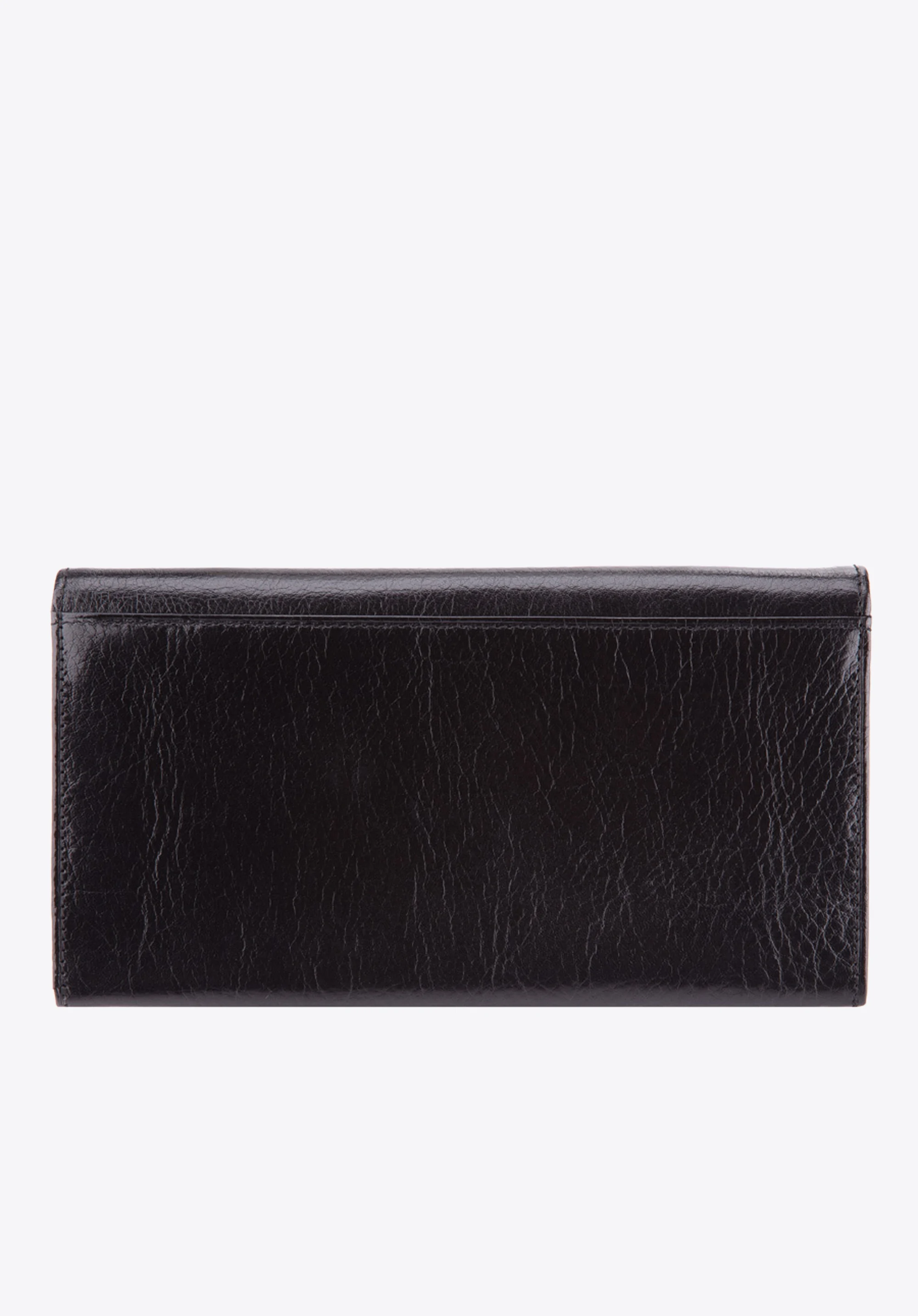 Damski portfel skórzany z kieszenią na suwak