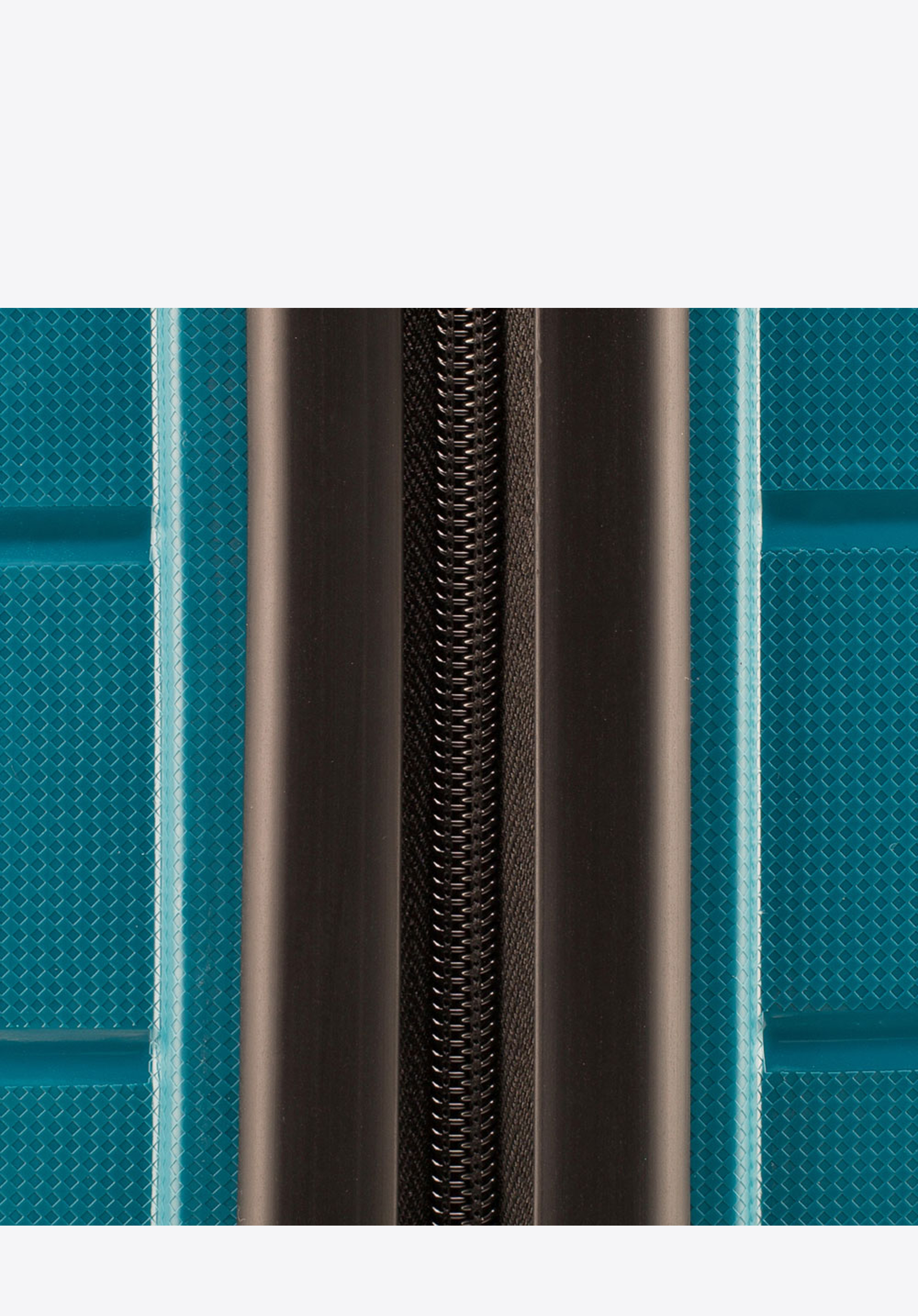 Walizka kabinowa z polipropylenu żłobiona