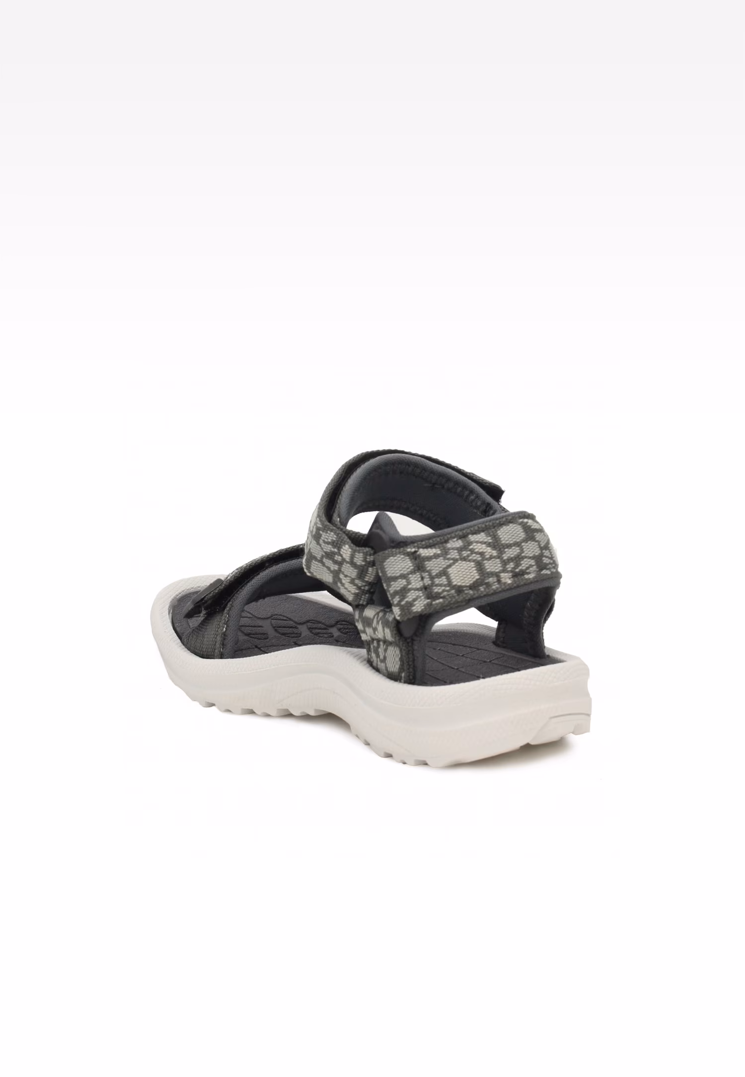 Sandały BARTEK 16058001, dla dziewcząt, czarno-szary