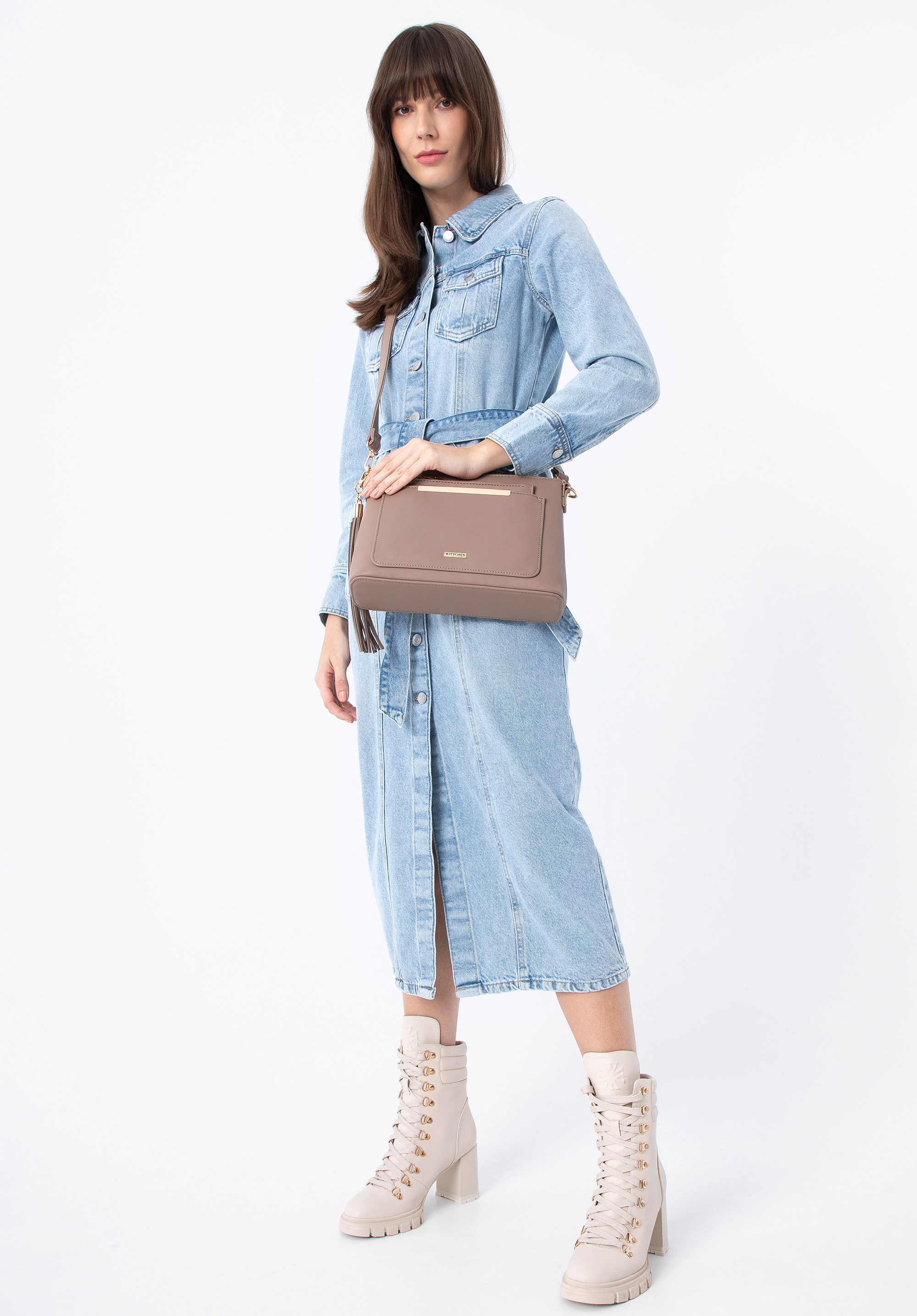 Damska listonoszka z wyjmowanym etui pro-eco