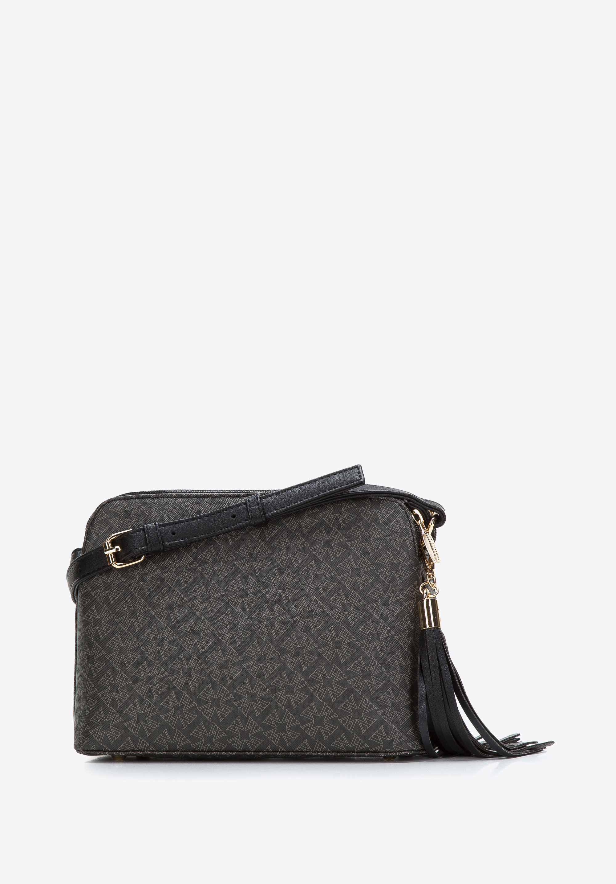 Damska listonoszka dwukomorowa w monogram