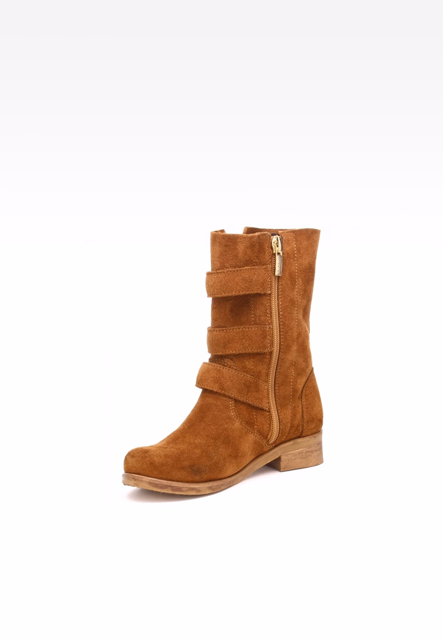 Botki Wojas x Bartek 8440263, dla dziewcząt, brązowy