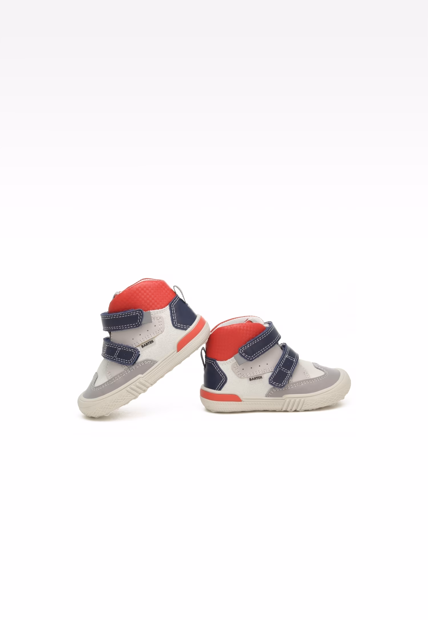 Sneakers BARTEK 21704-035, dla chłopców, biało-granatowy