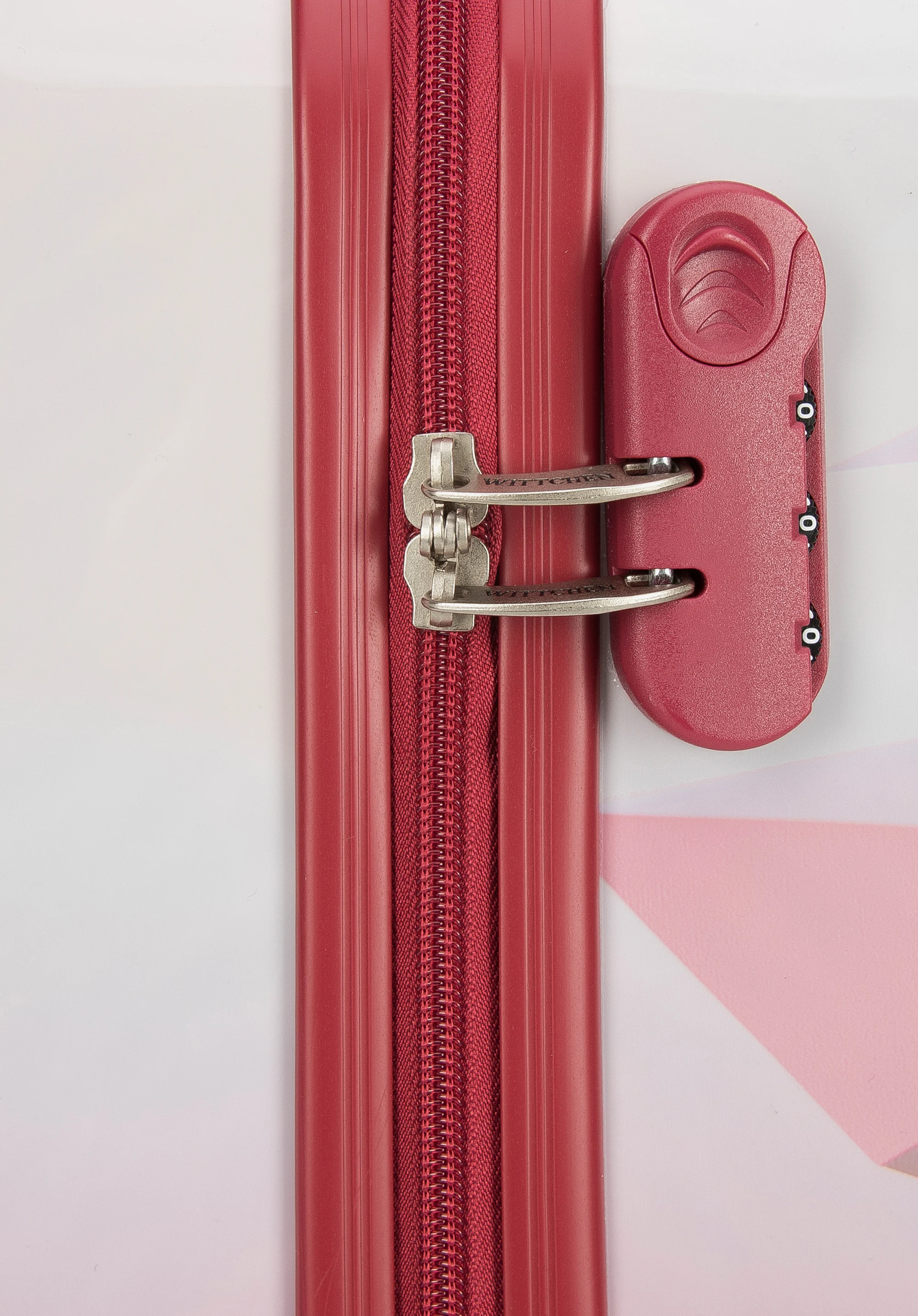 Walizka kabinowa z ABS-u z nadrukiem