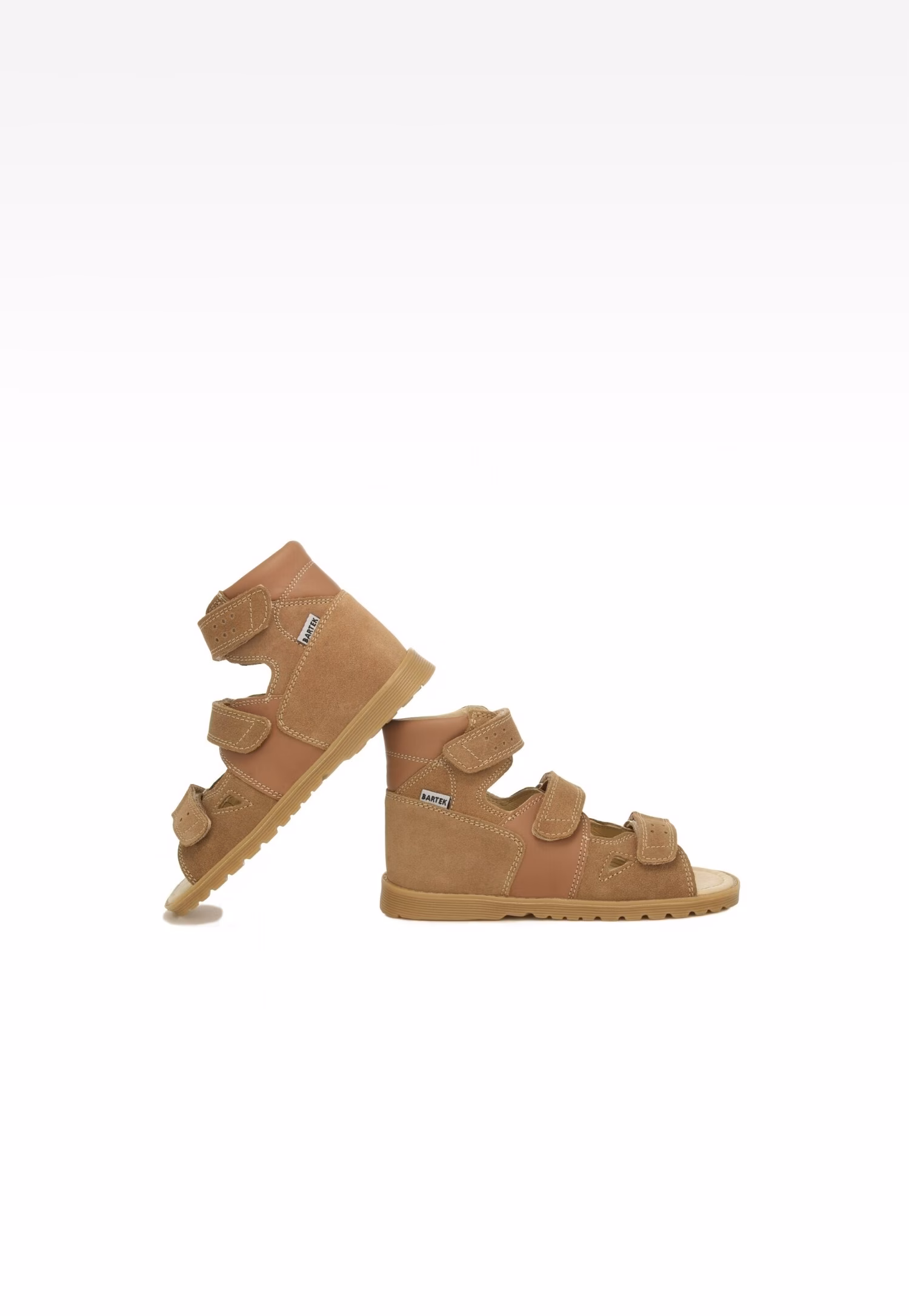 Obuwie profilaktyczne bartek BARTEK 86804-018, beżowo-brązowy