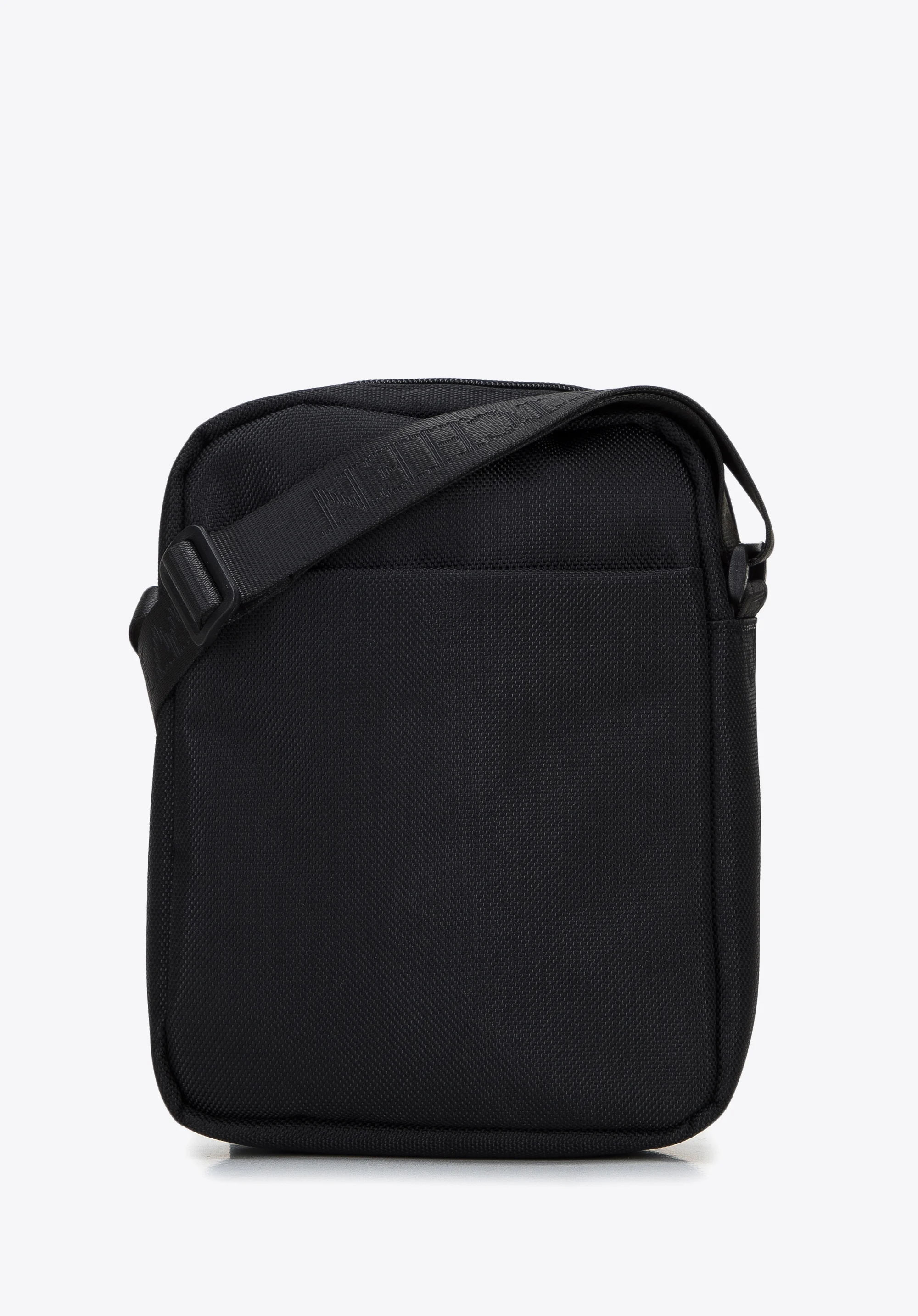 Męska listonoszka z błyszczącym suwakiem