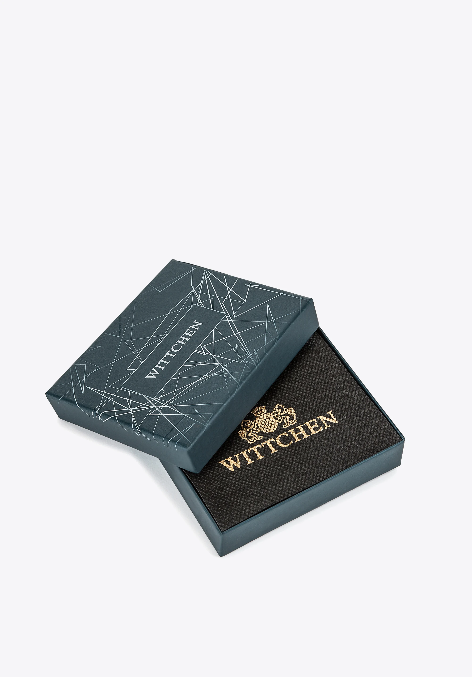 Damski portfelik ze skóry kwadratowy