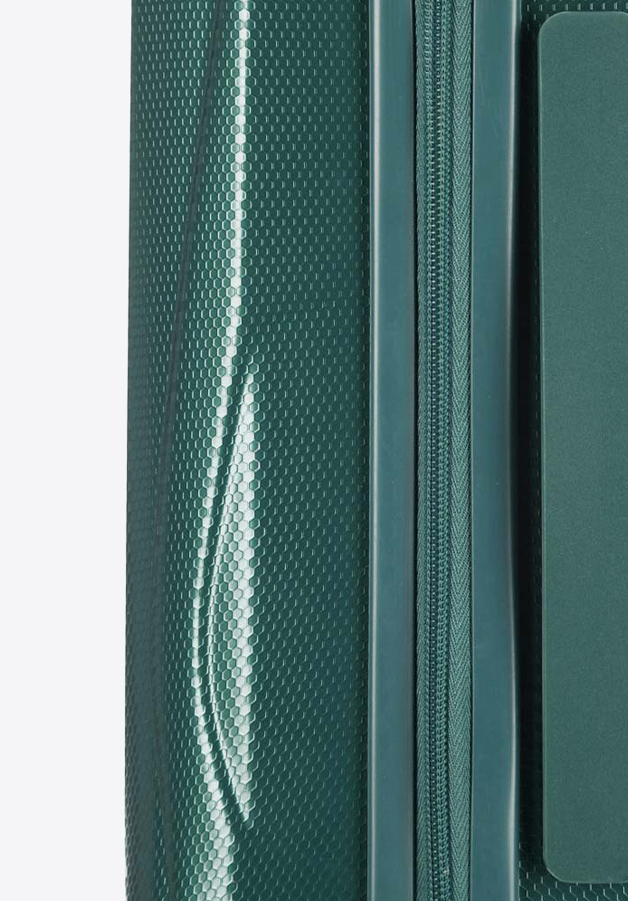 Walizka kabinowa z polikarbonu geometryczna