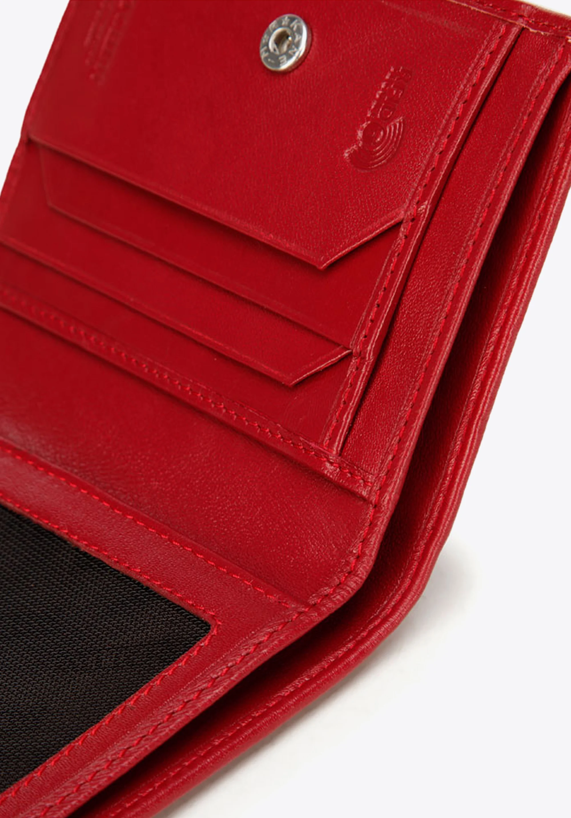 Portfel ze skóry z zapięciem UNISEX