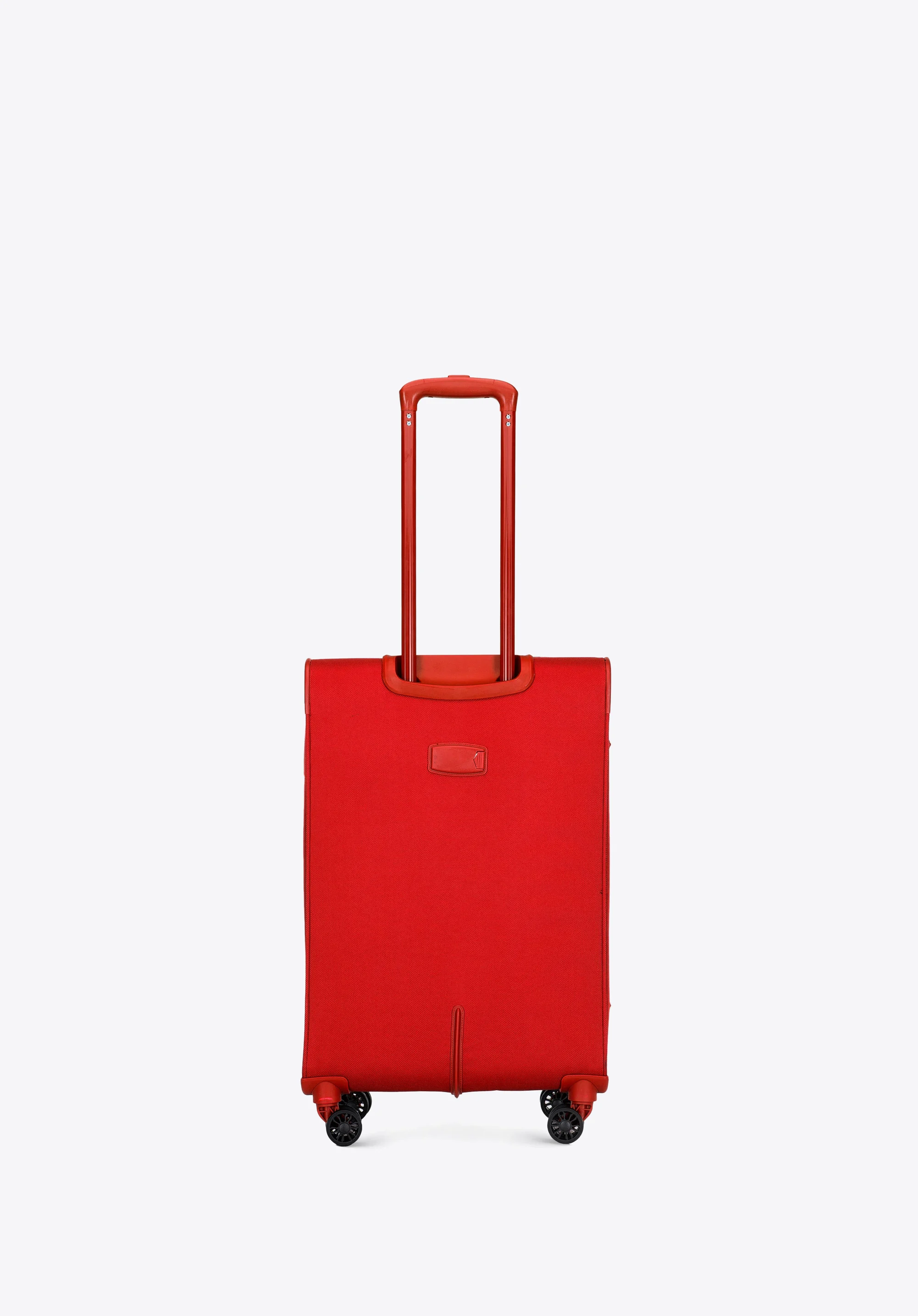 Mała walizka miękka jednokolorowa