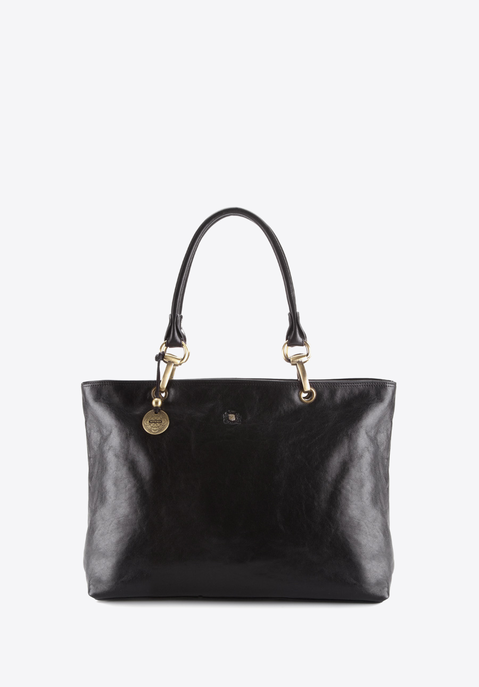 Kuferek damski skórzany vintage matowy