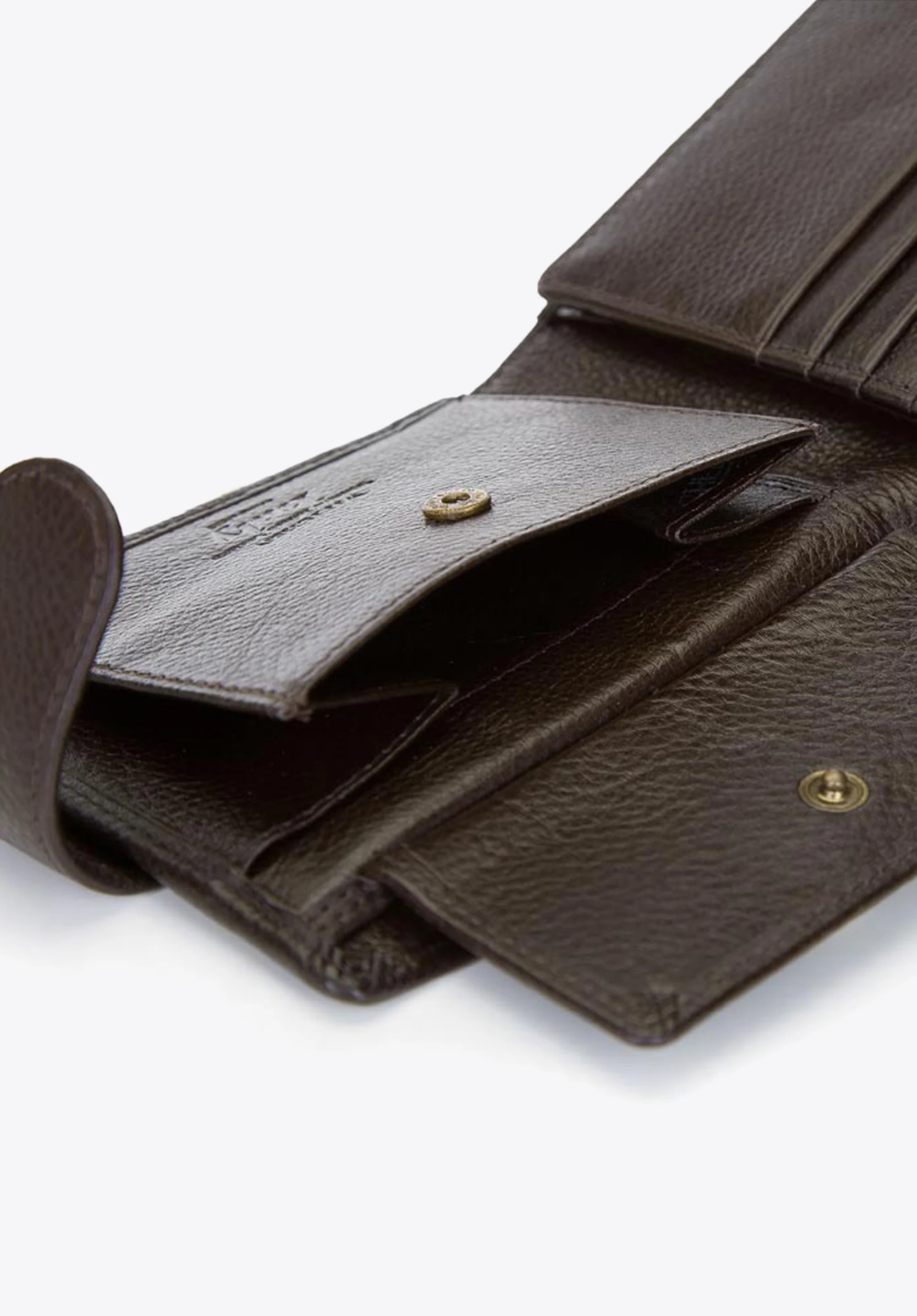 Męski portfel skórzany rozkładany