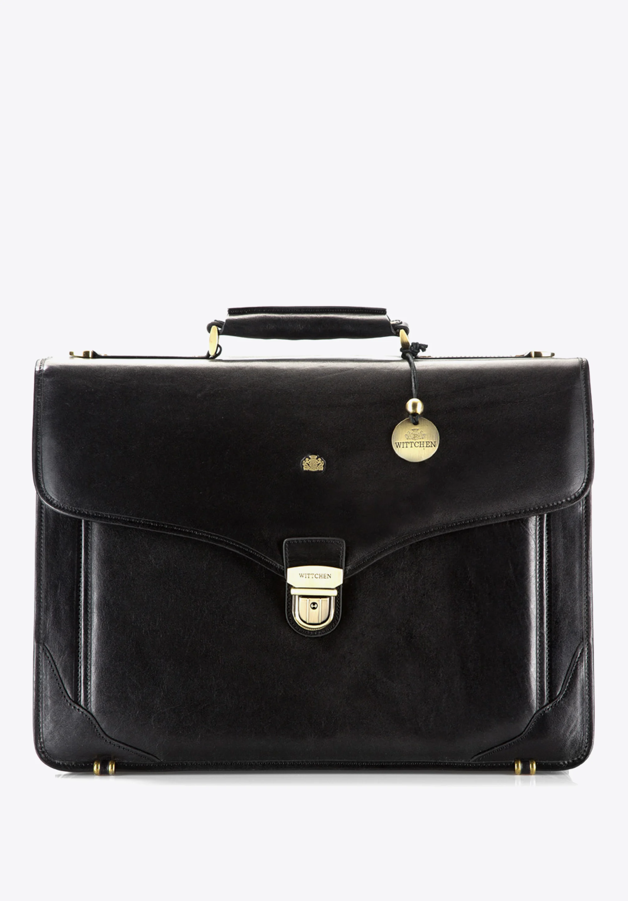 Teczka skórzana o wzmocnionych brzegach