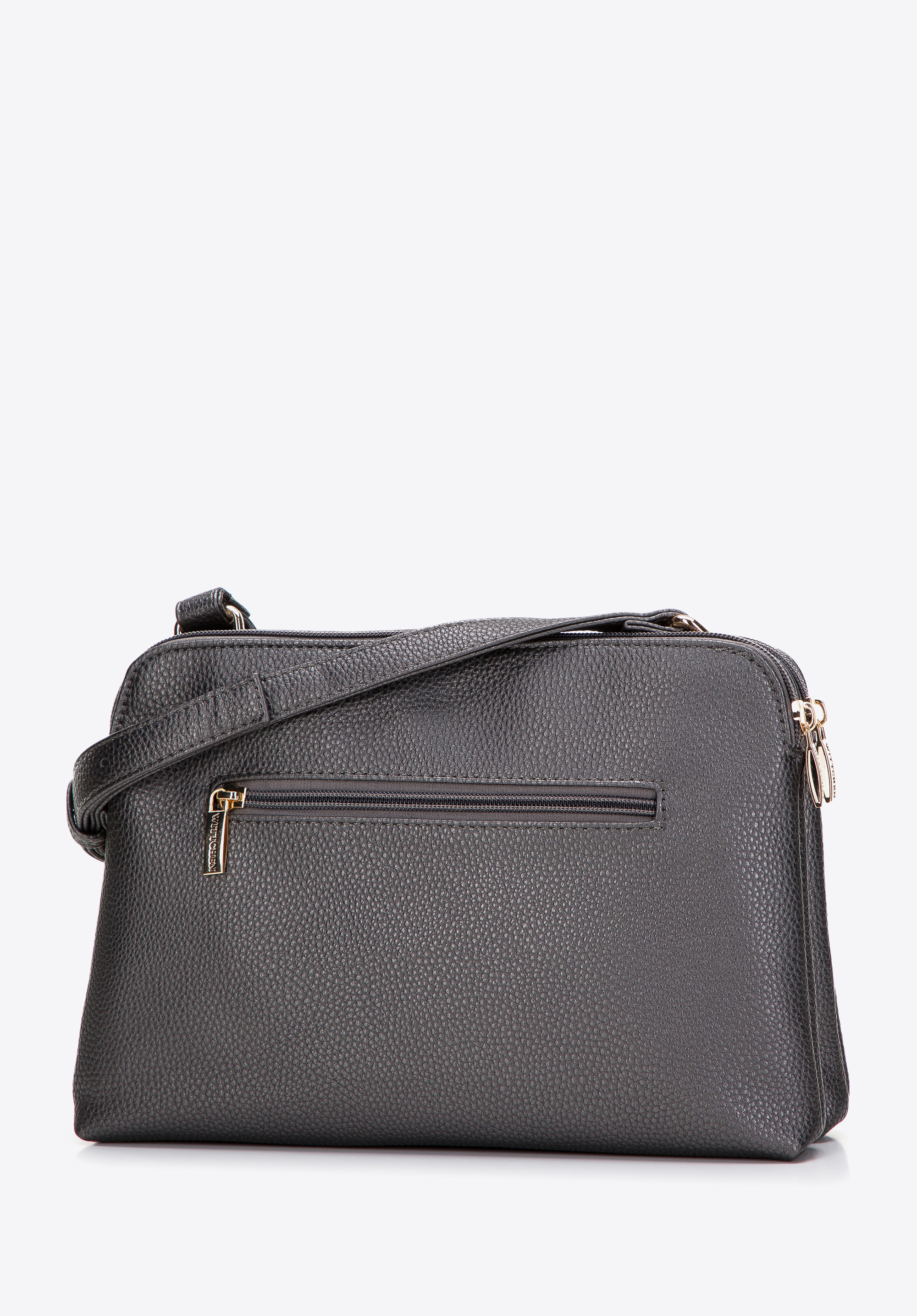 Damska listonoszka z ekoskóry dwukomorowa