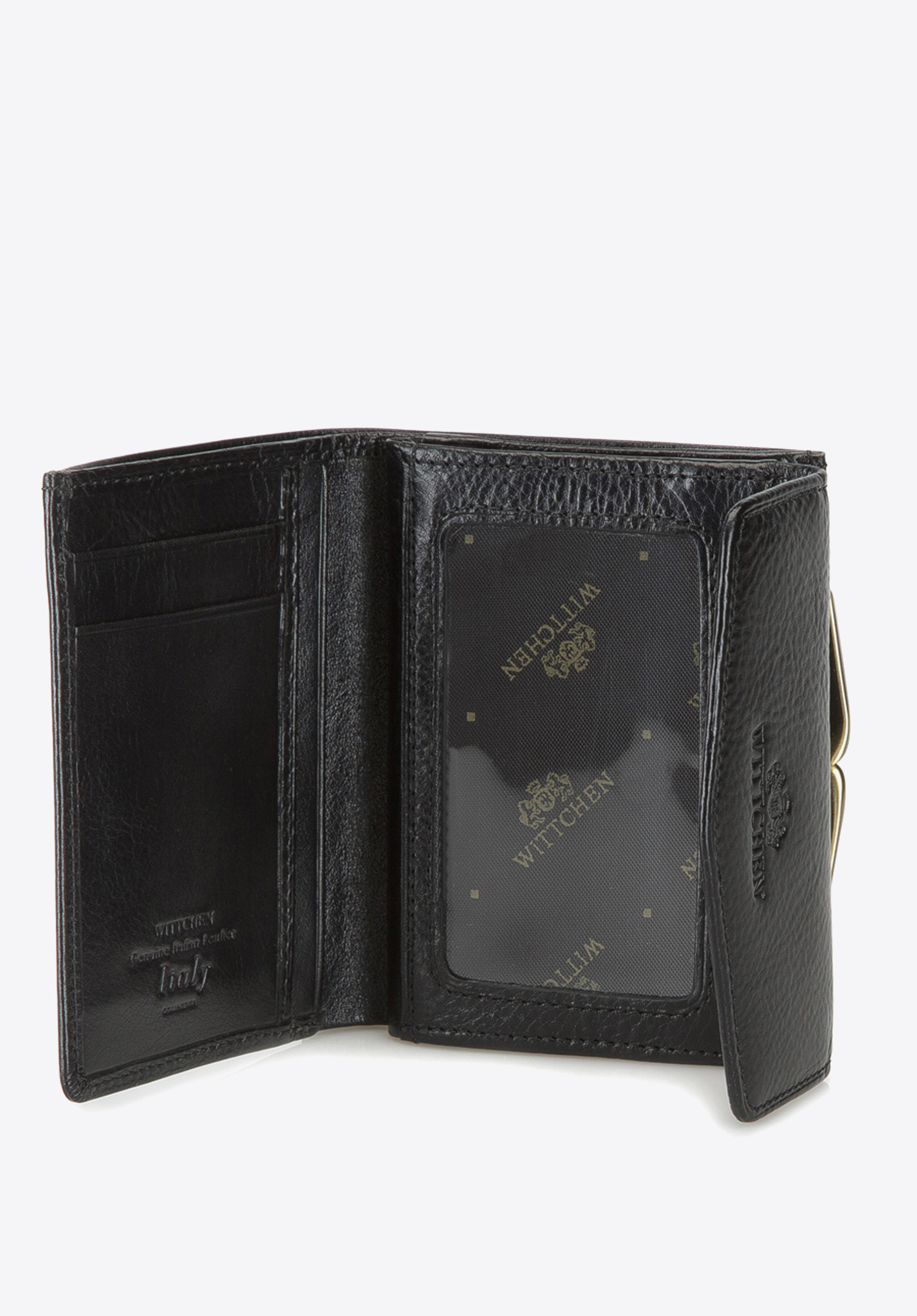 Damski portfel skórzany na bigiel mały