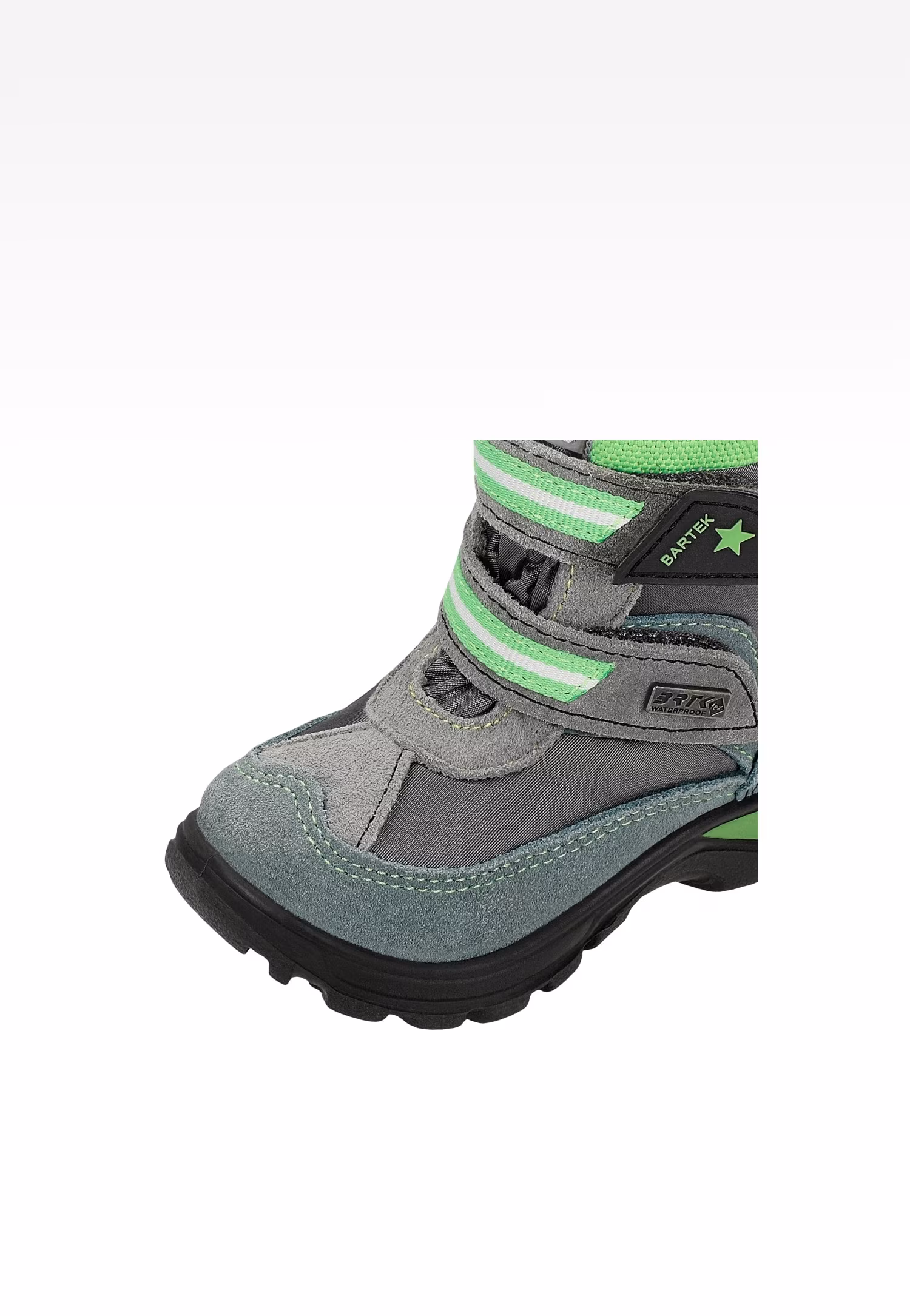 Trzewiki ocieplane BARTEK T-51522/214, szaro-zielony