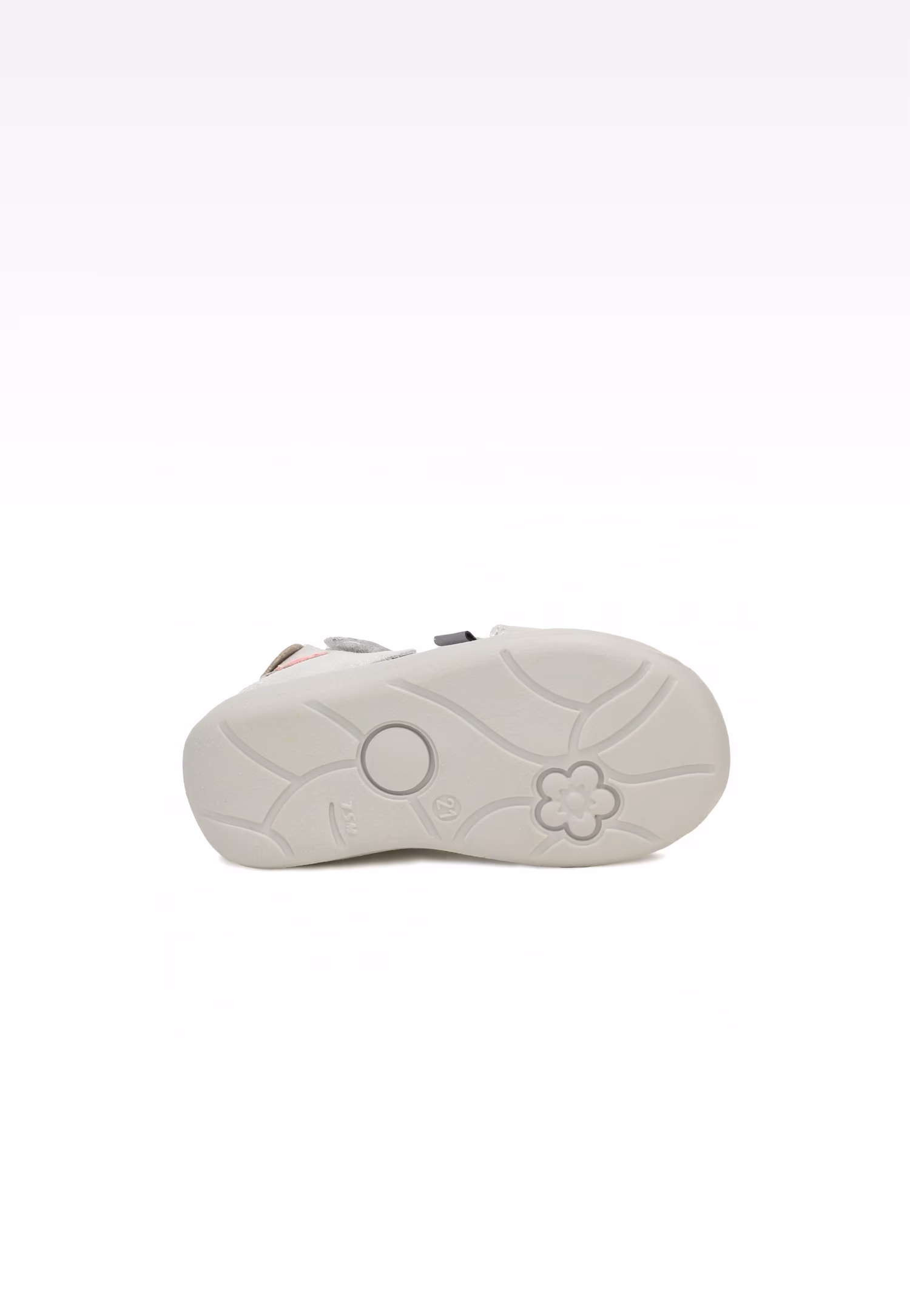 Sandały BARTEK 71158-0011, dla dziewcząt, szaro-różowy