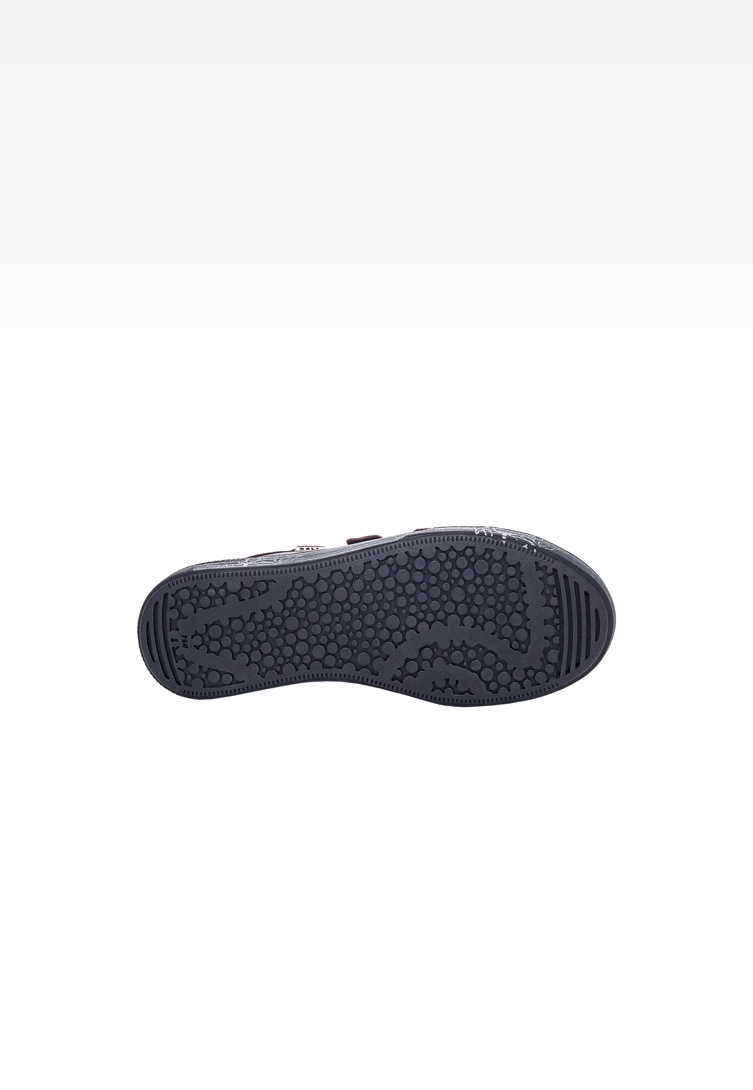 Fioletowe trampki dla dziewczynki z nadrukiem na podeszwie BARTEK 1512508