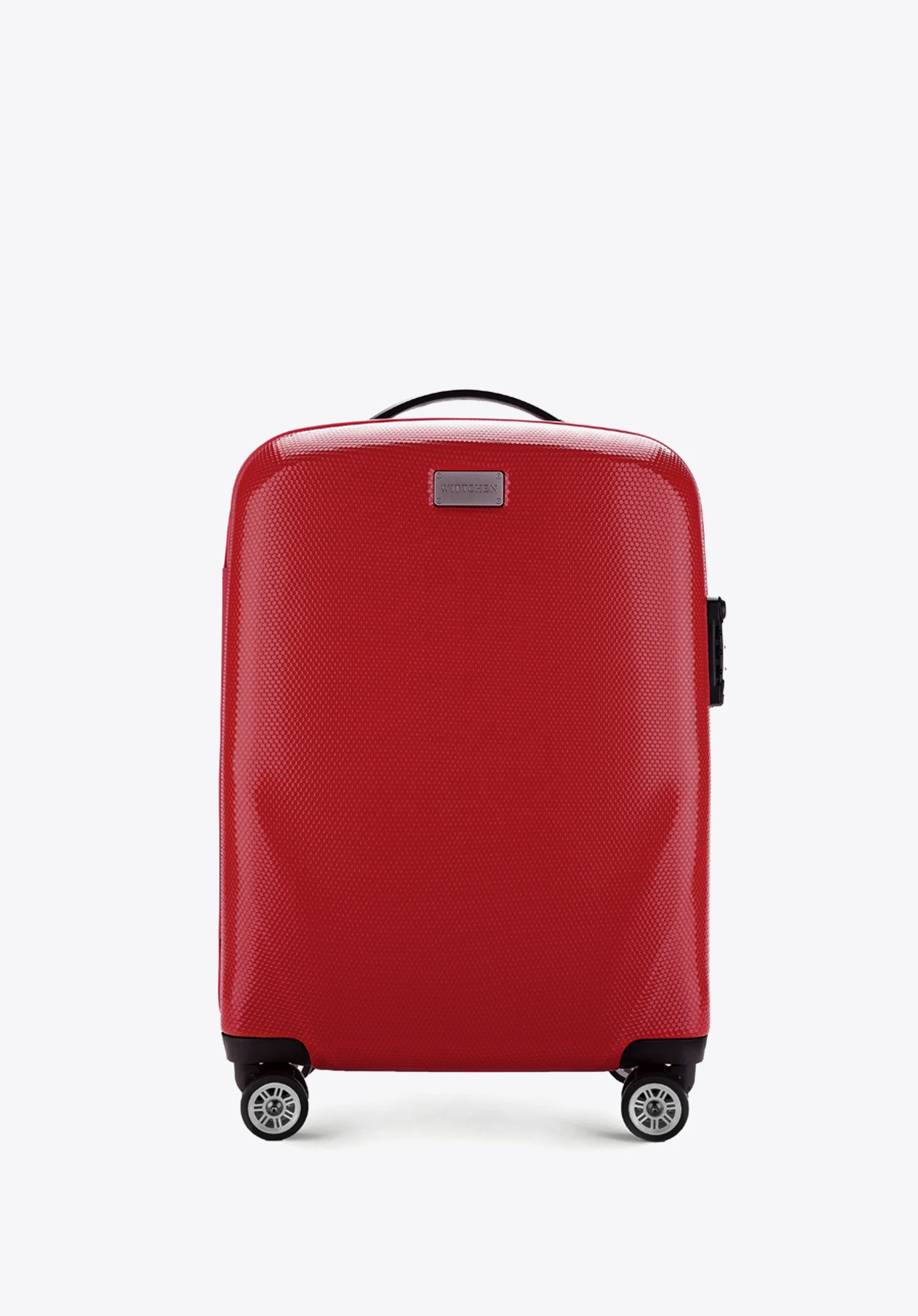 Walizka kabinowa z polikarbonu jednokolorowa