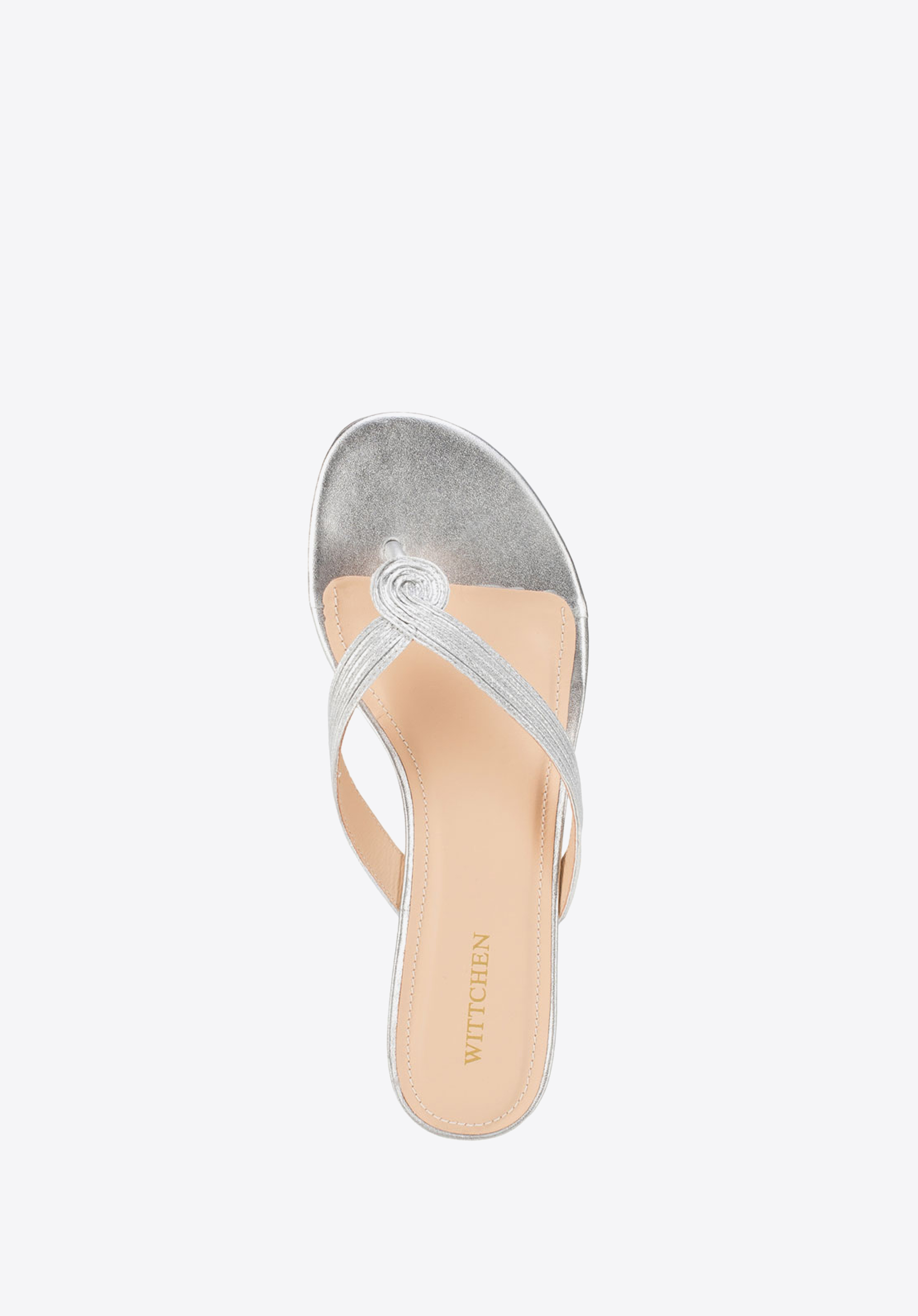 Damskie japonki materiałowe