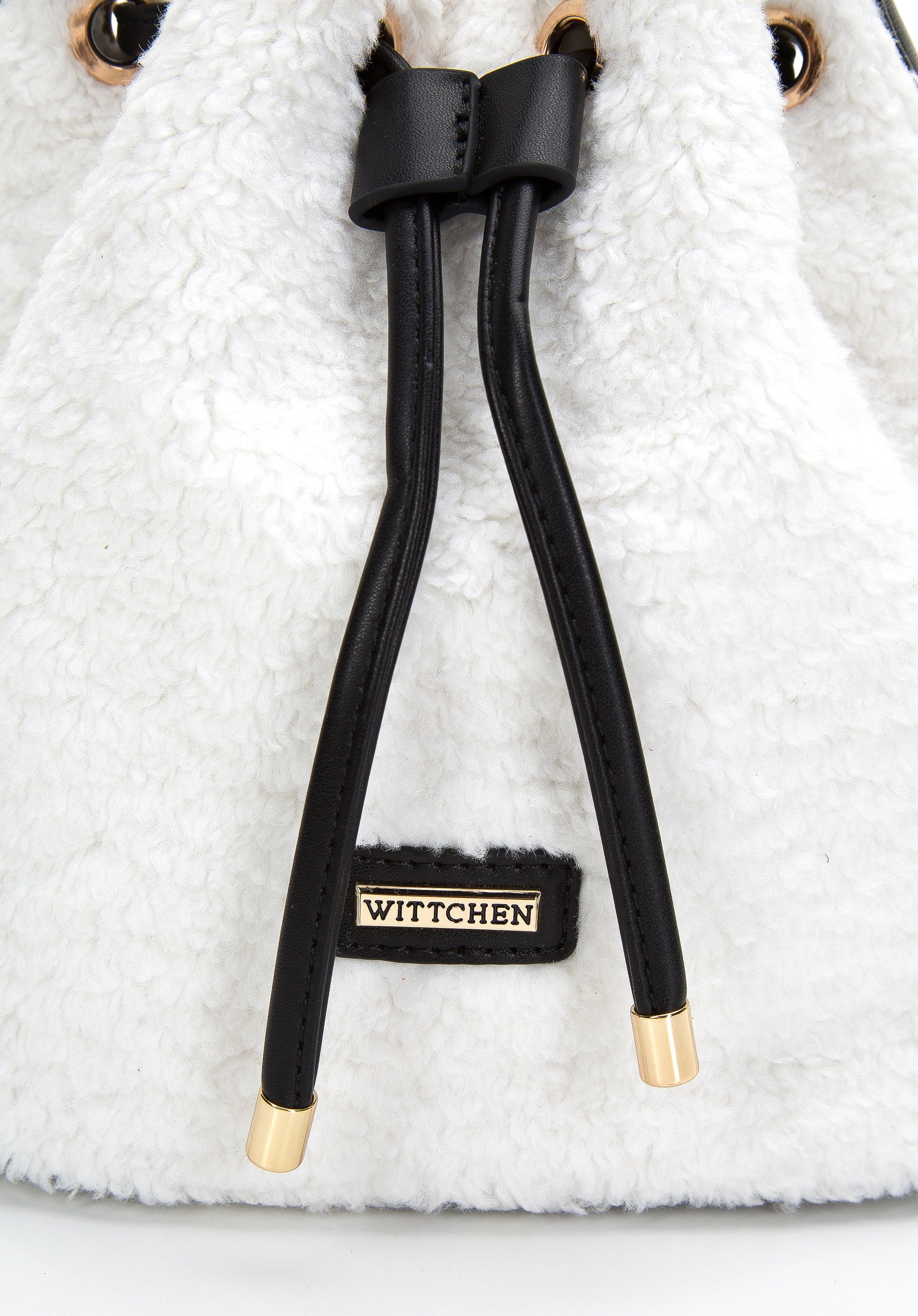 Torebka worek ze sztucznego futerka mała