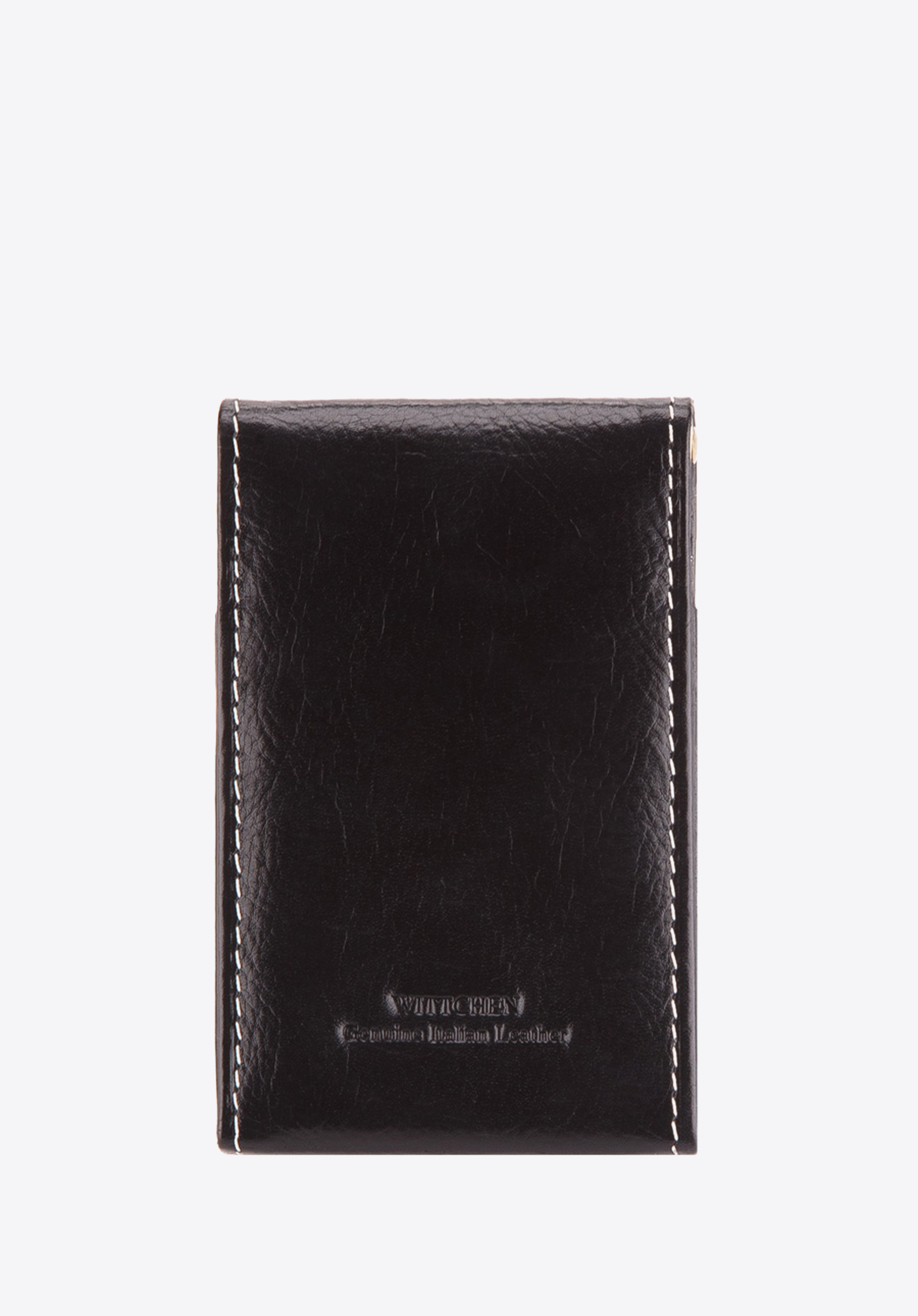 Etui na wizytówki ze skóry pionowe