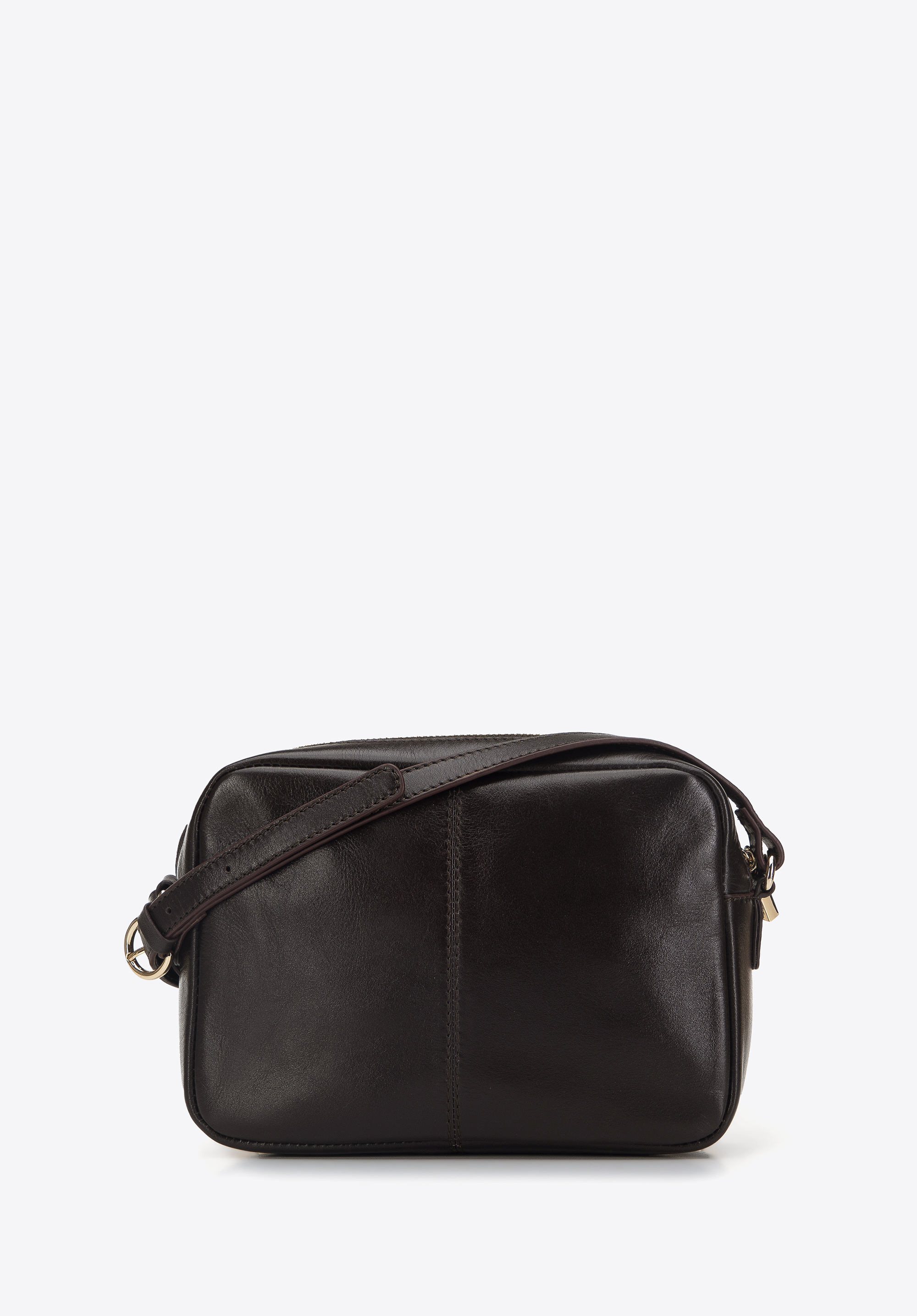 Damska listonoszka skórzana prostokątna