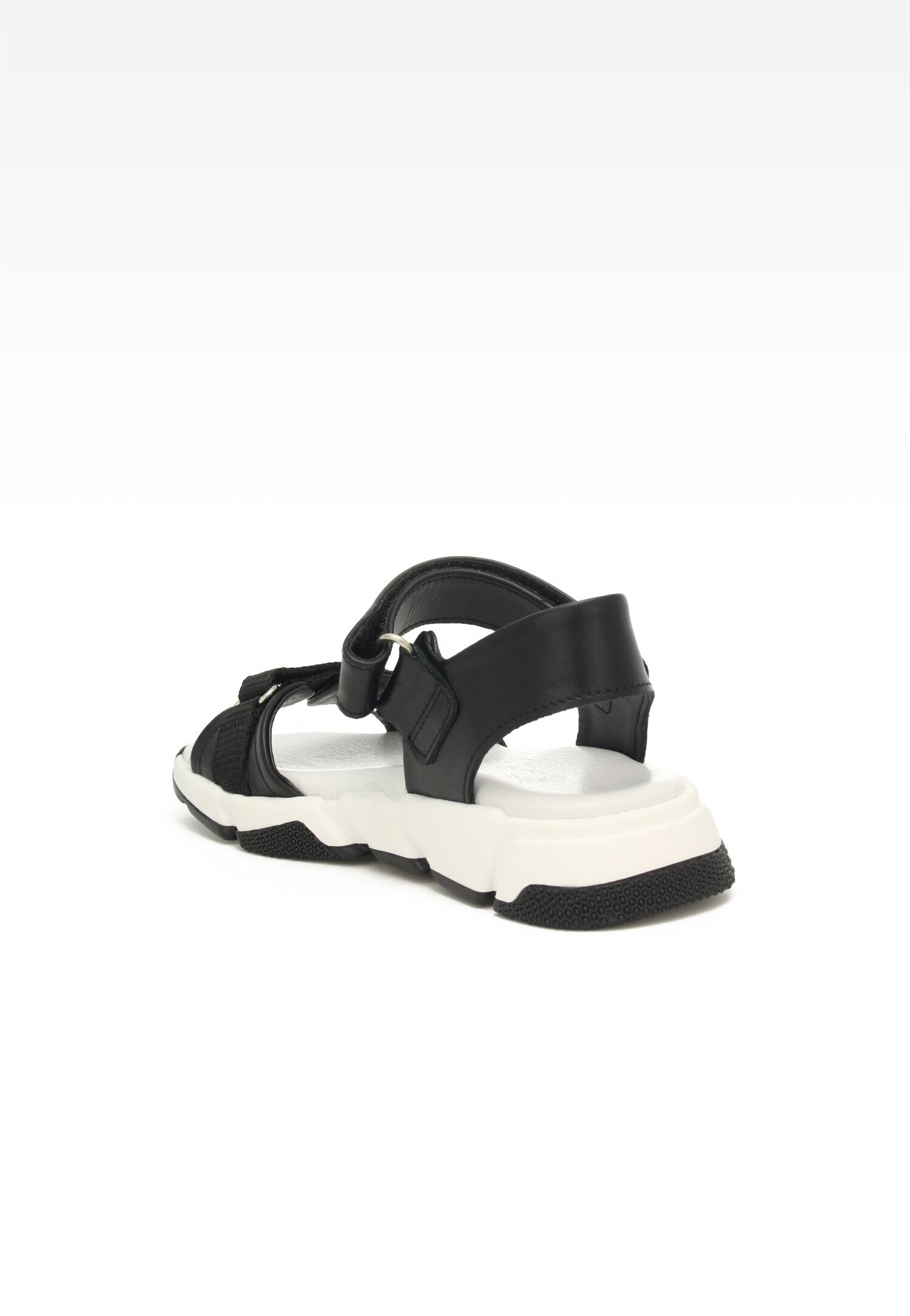 Sandały Wojas x Bartek 8520151, dla dziewcząt, czarny