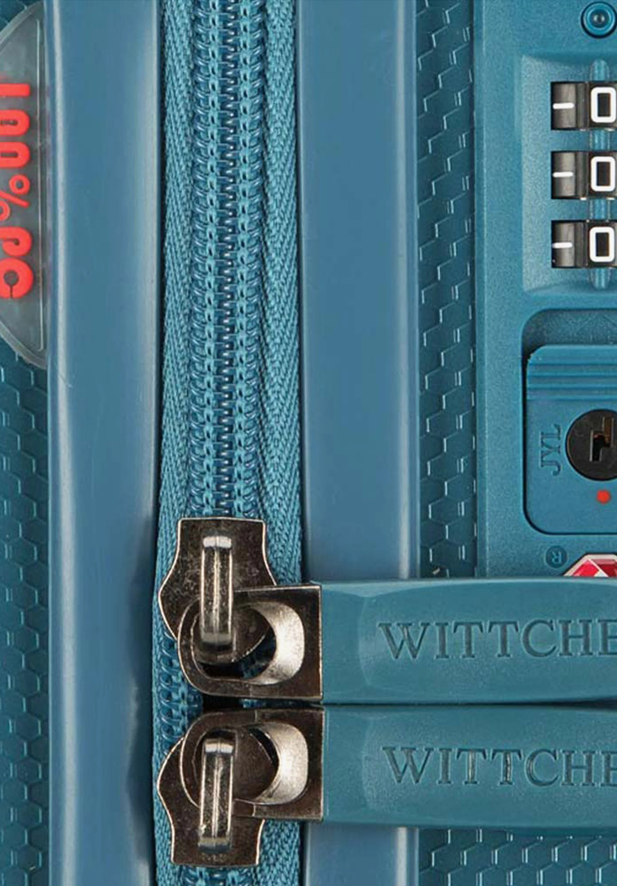 Walizka kabinowa z polikarbonu geometryczna