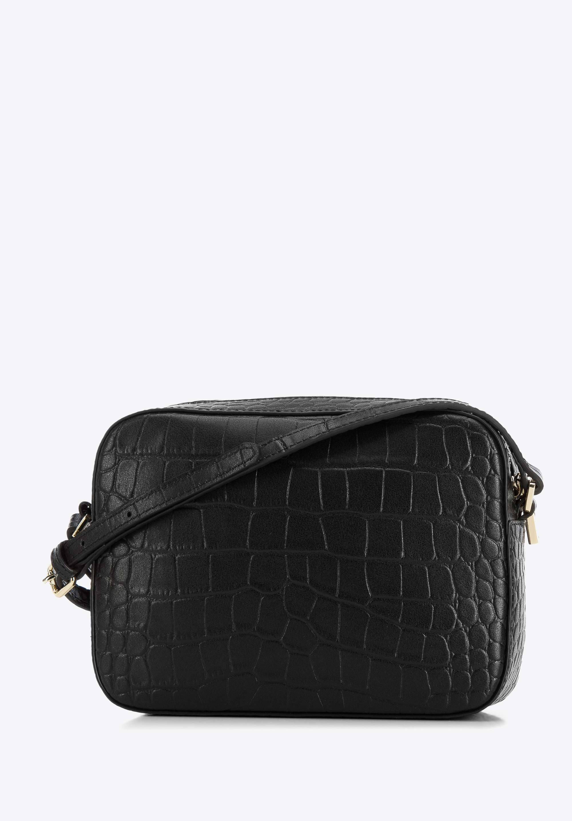 Damska listonoszka skórzana z nitami