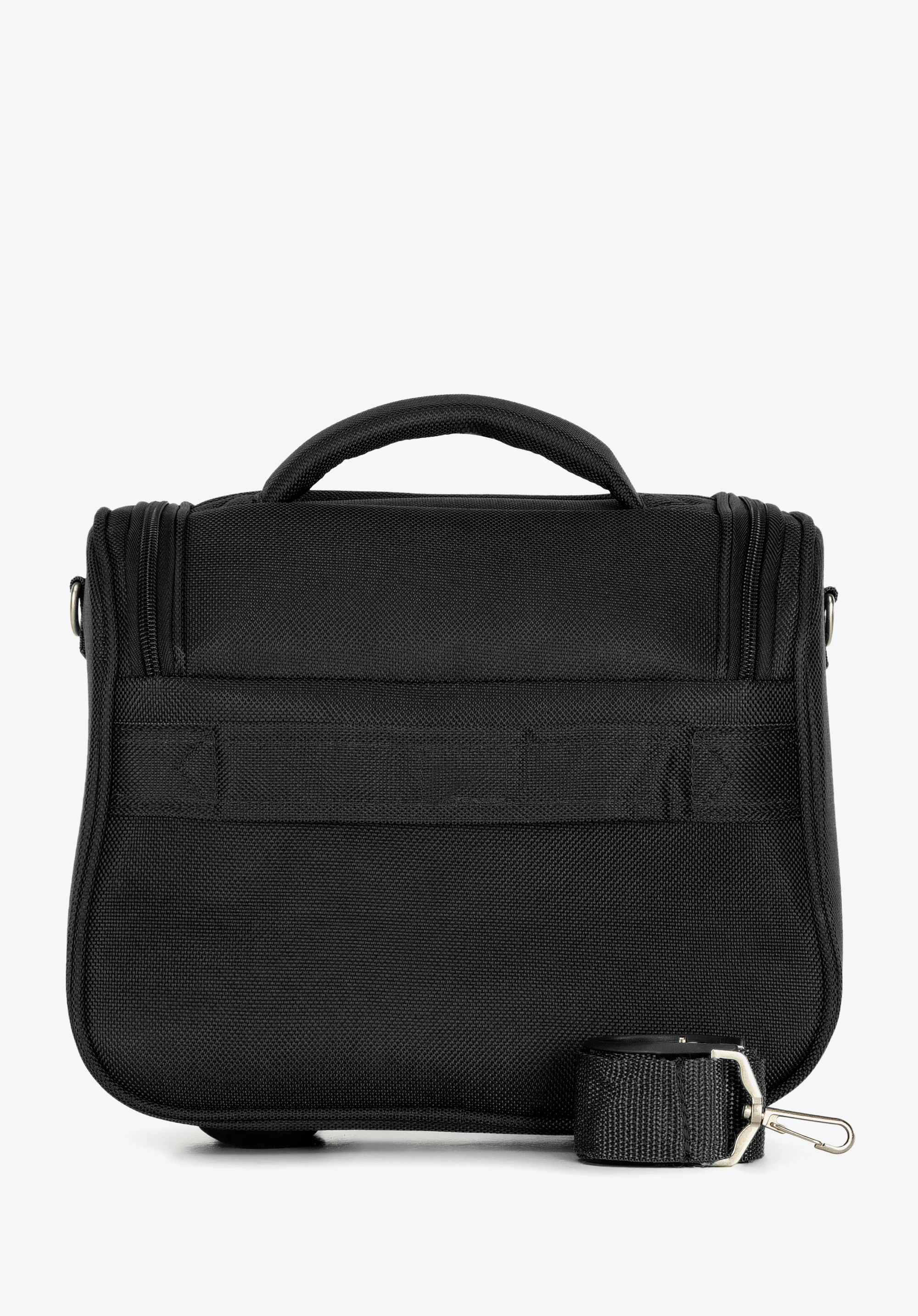 Mała walizka miękka jednokolorowa