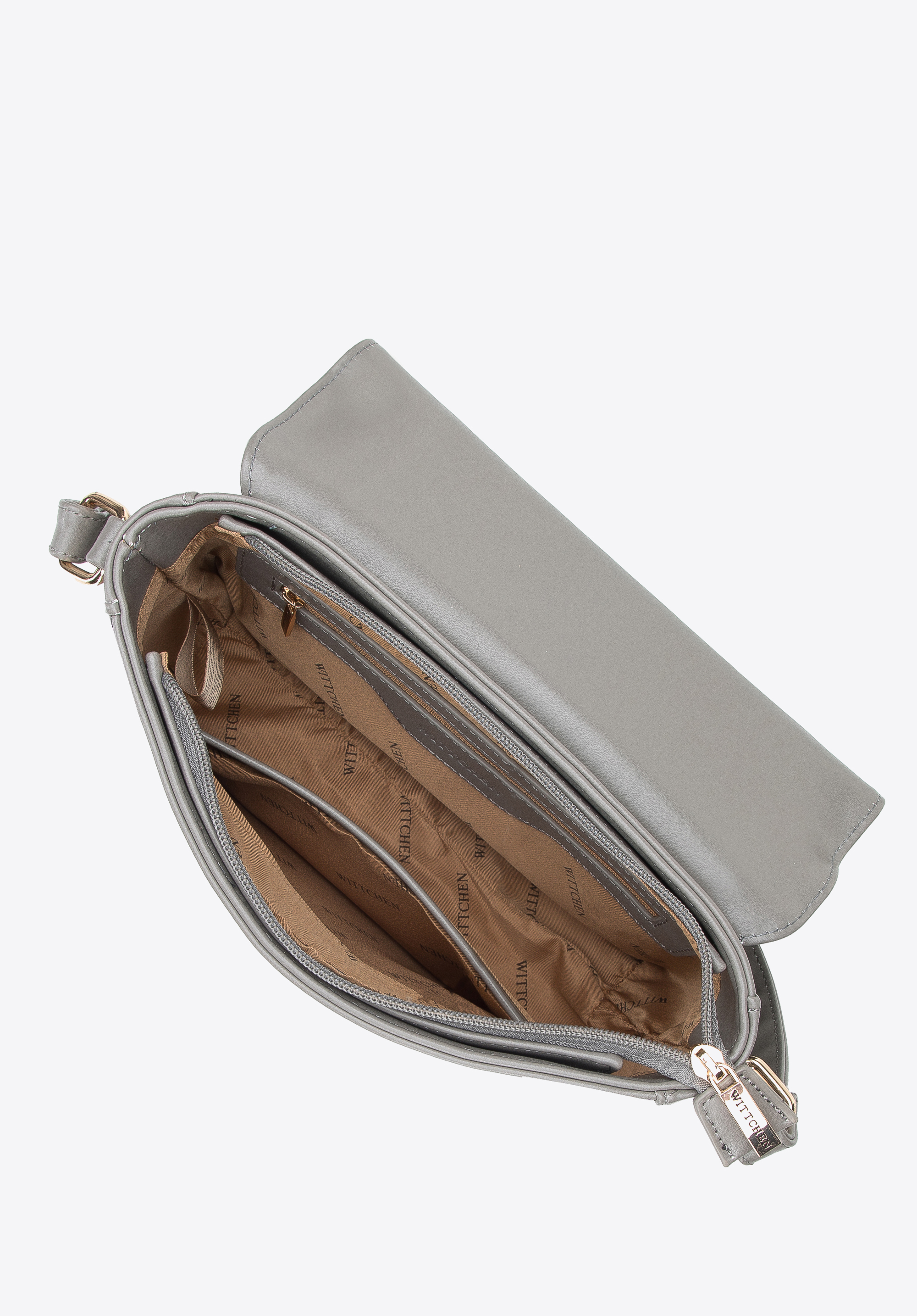 Damska listonoszka z ekoskóry dwukolorowa