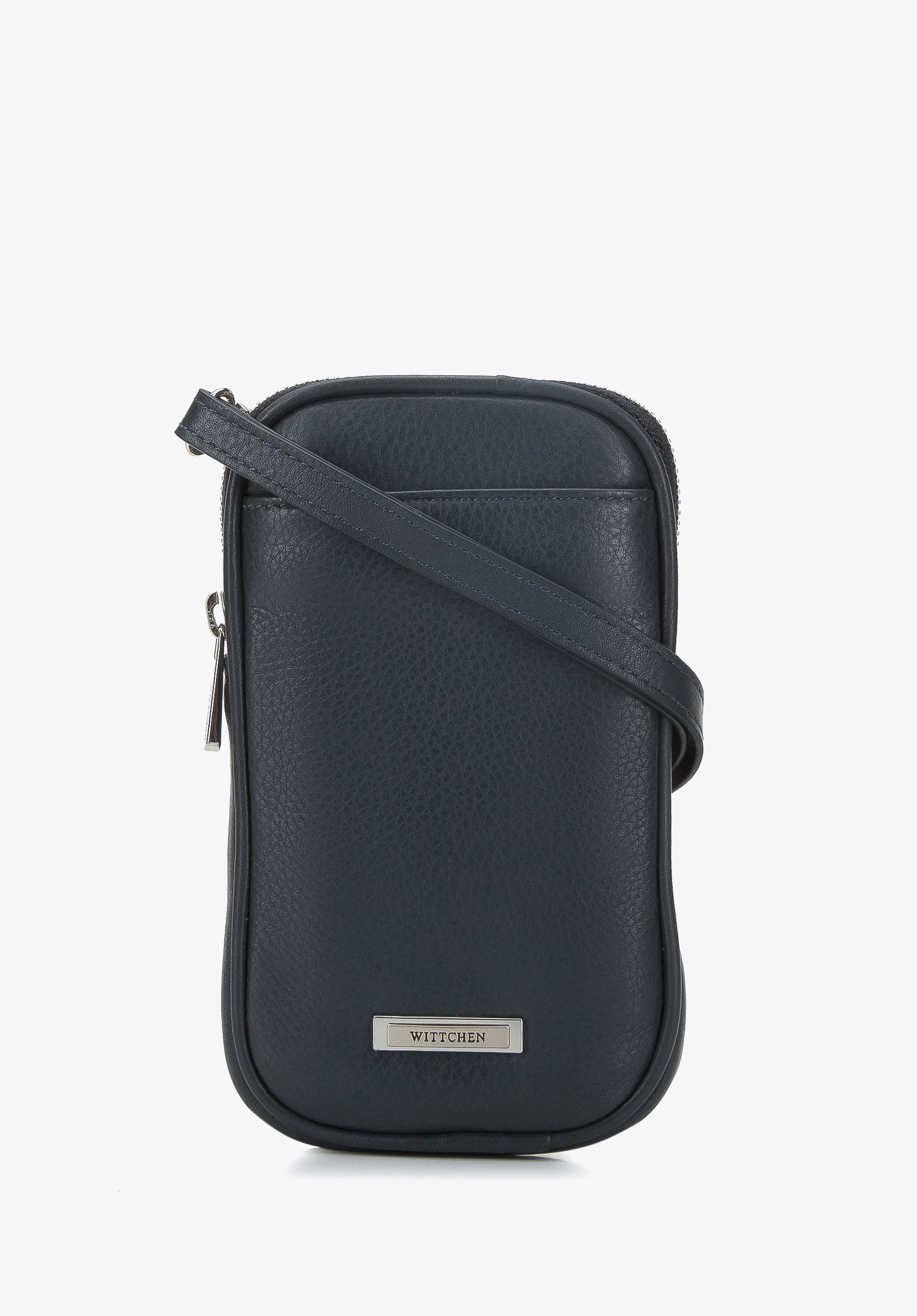 Męska torba na telefon skórzana