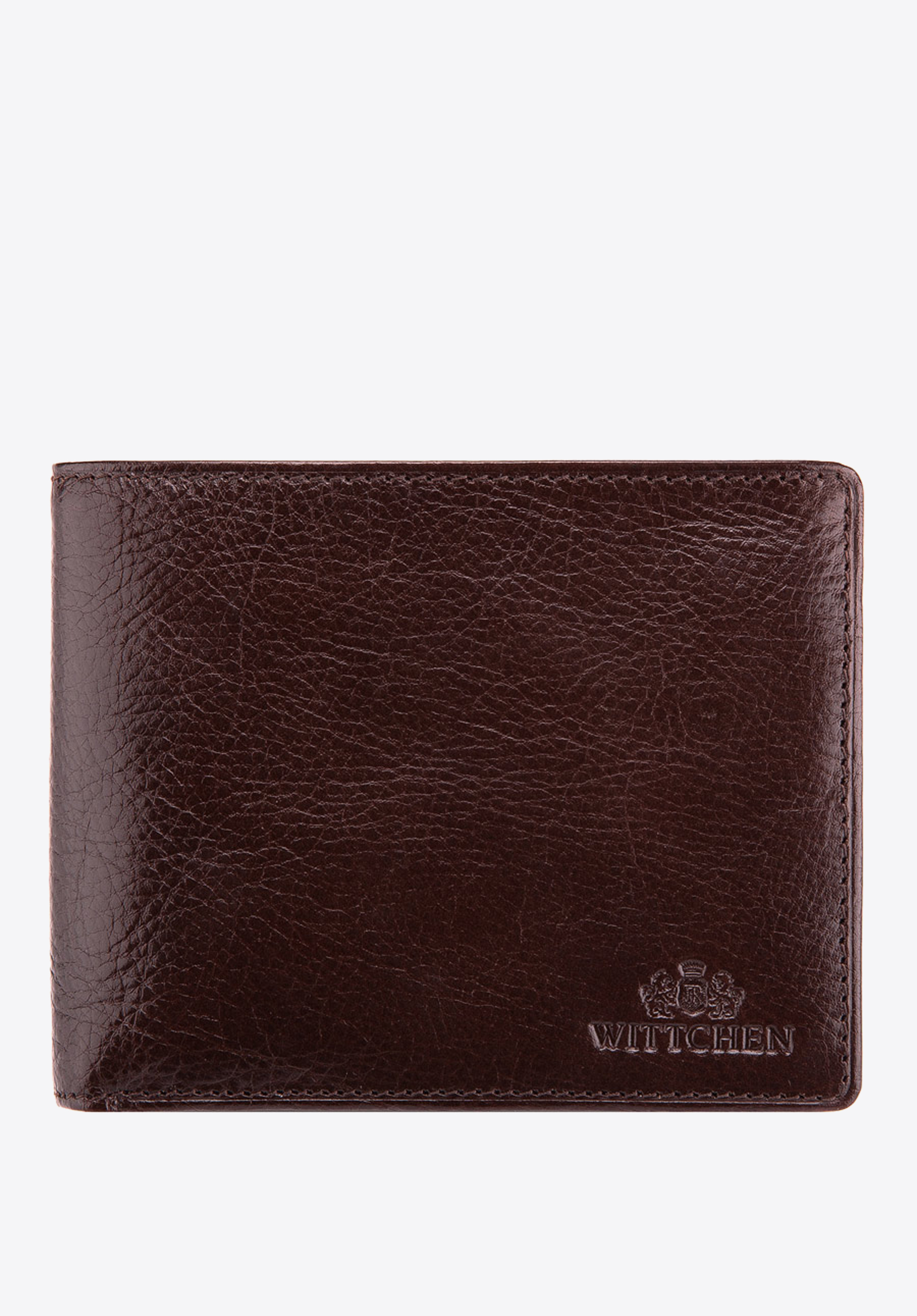 Męski portfel ze skóry z rozkładanym panelem