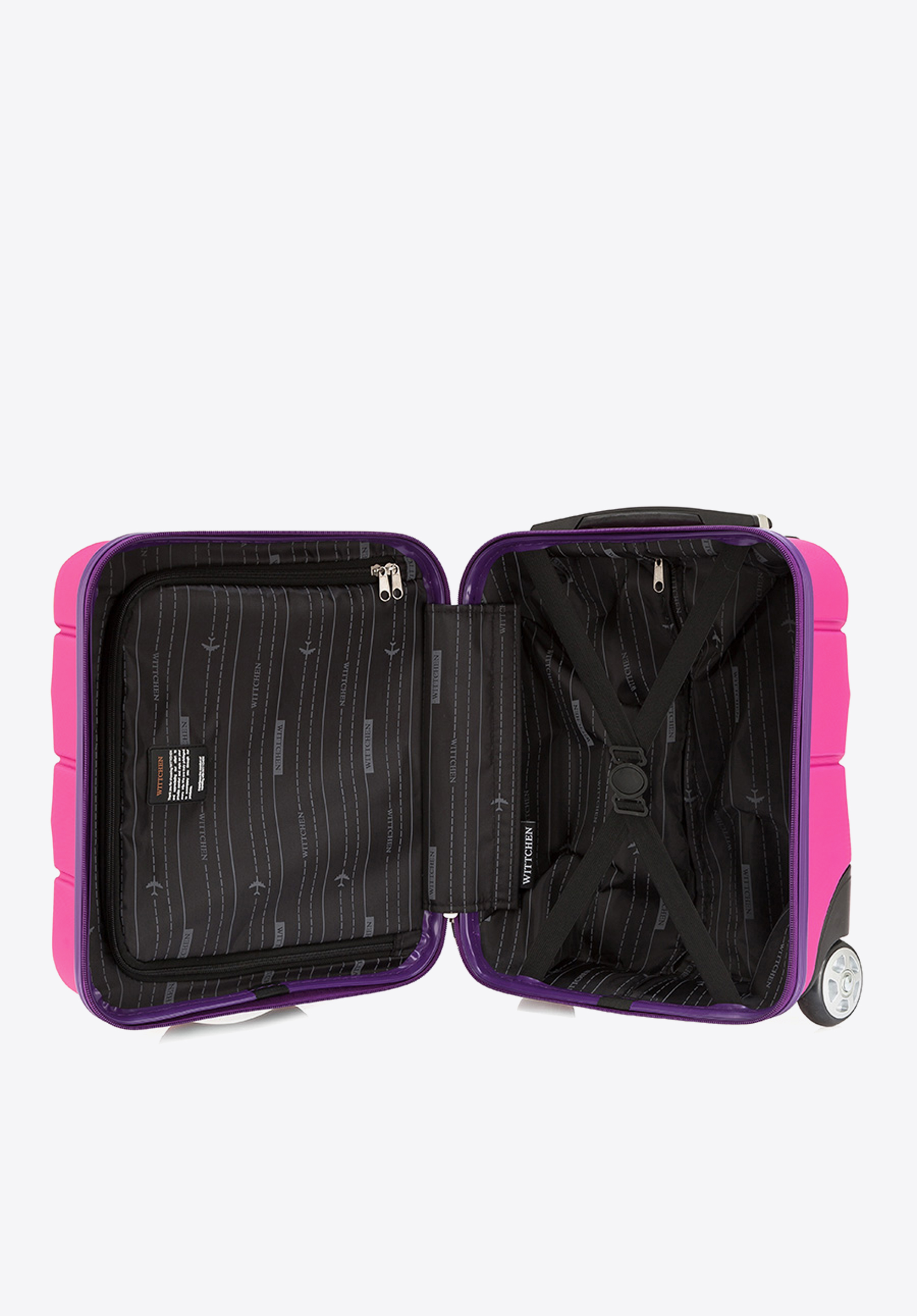 Walizka kabinowa z ABS-u ze żłobieniami