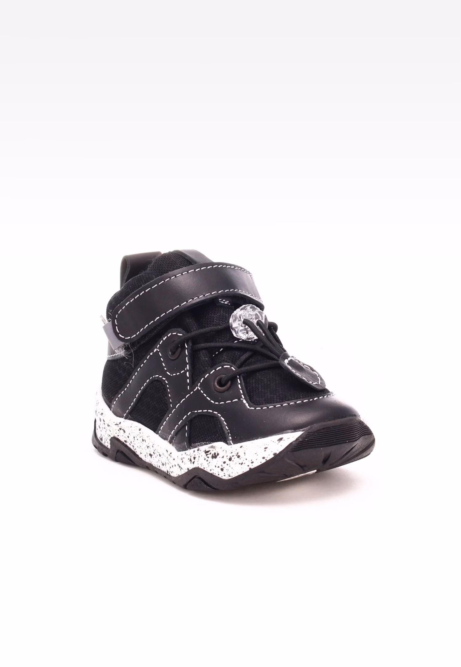 Trzewiki ocieplane BARTEK 1166-GREP, dla chłopców, szaro-czerwony