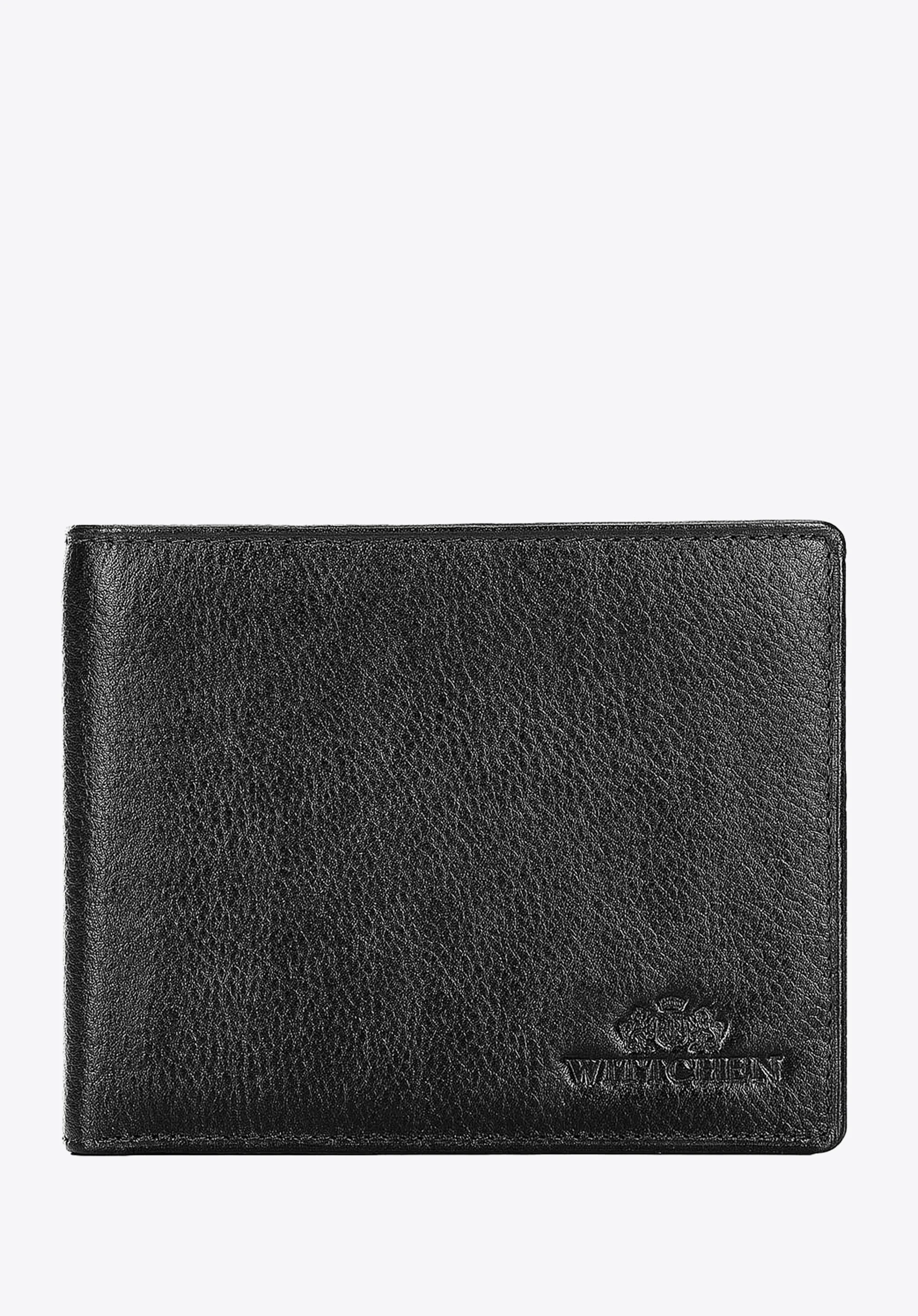 Męski portfel skórzany z rozkładanym panelem