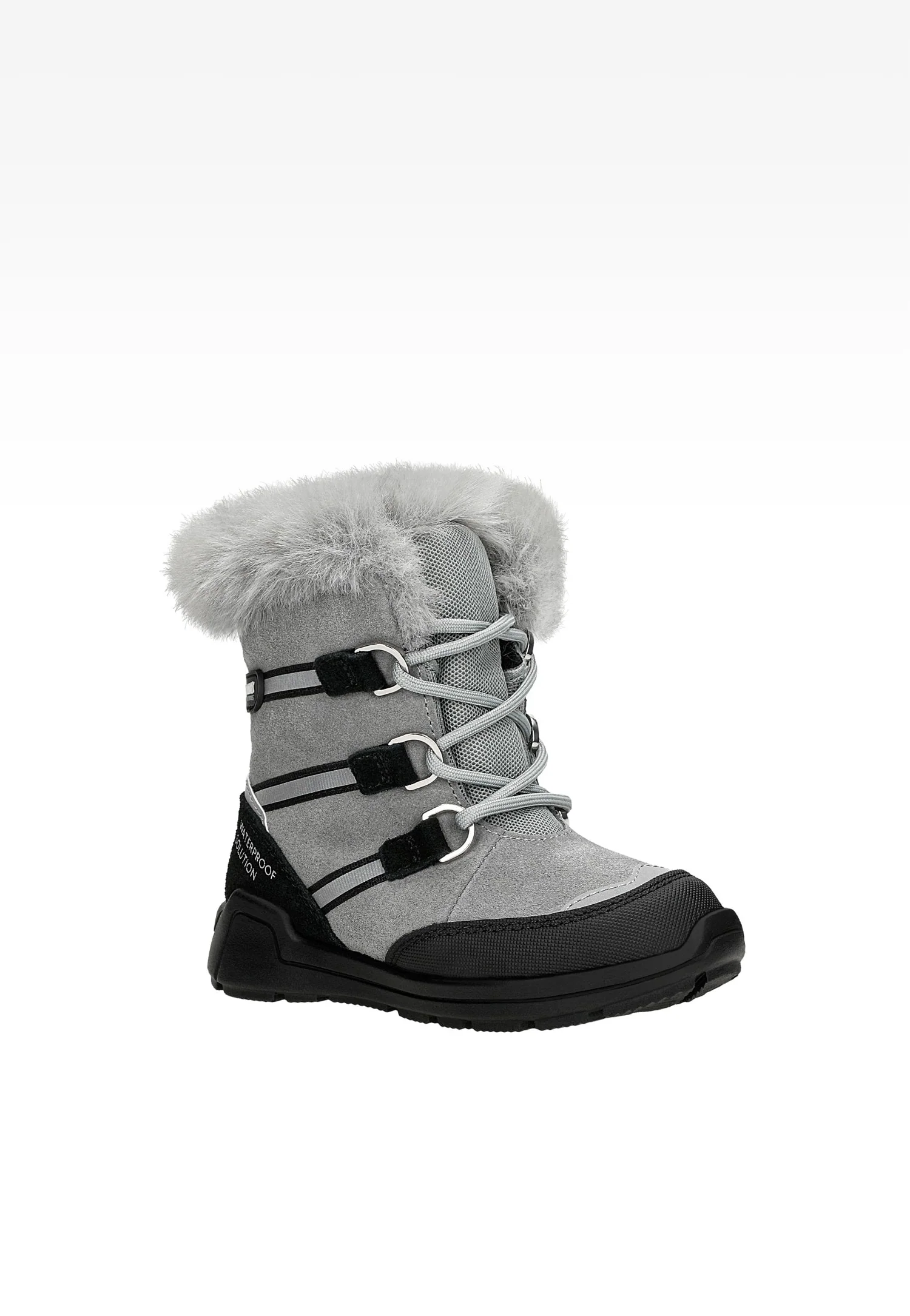 Śniegowce BARTEK, 86700-60, popielato-czarne