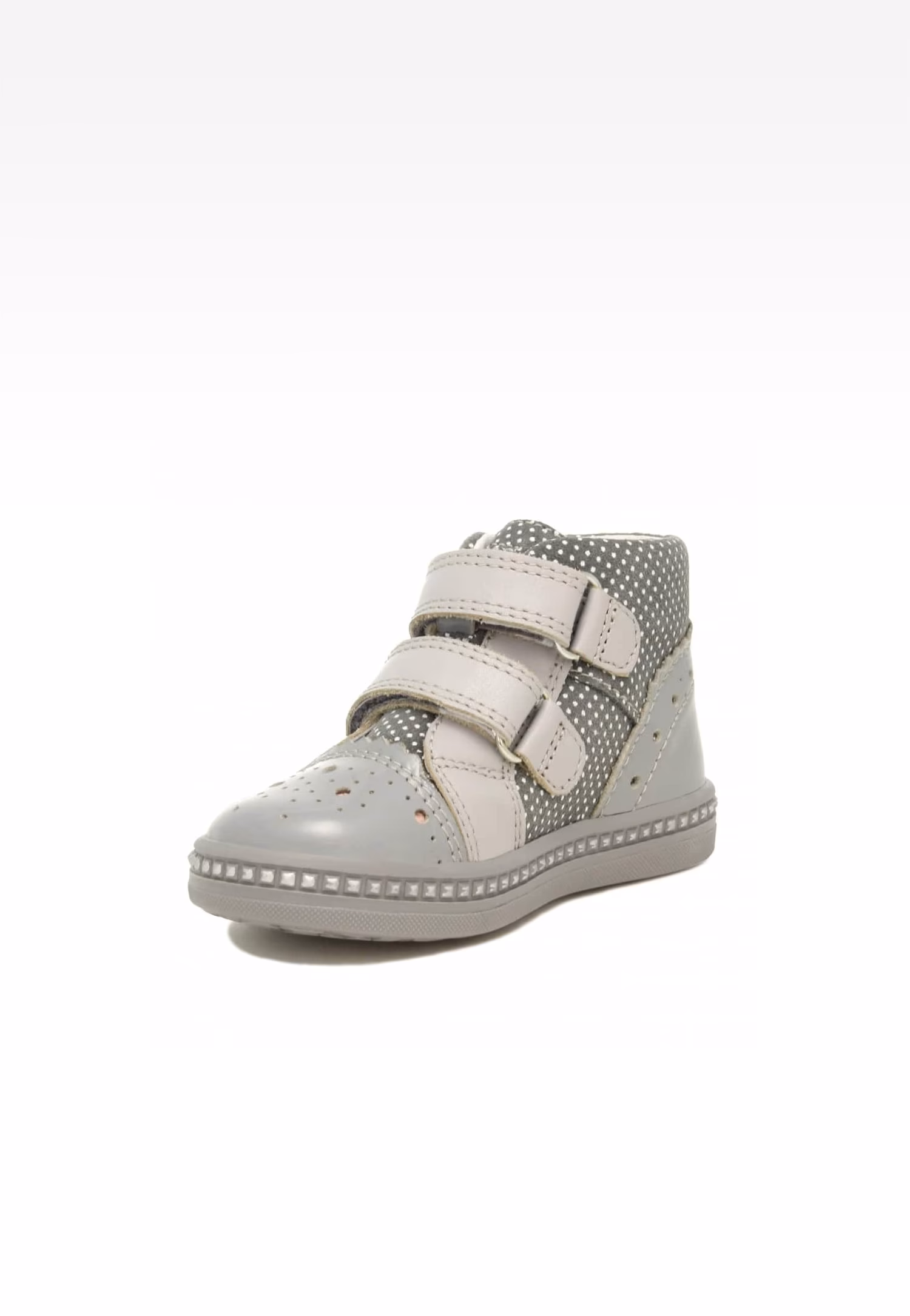 Sneakers BARTEK 91764-028, dla dziewcząt, szary