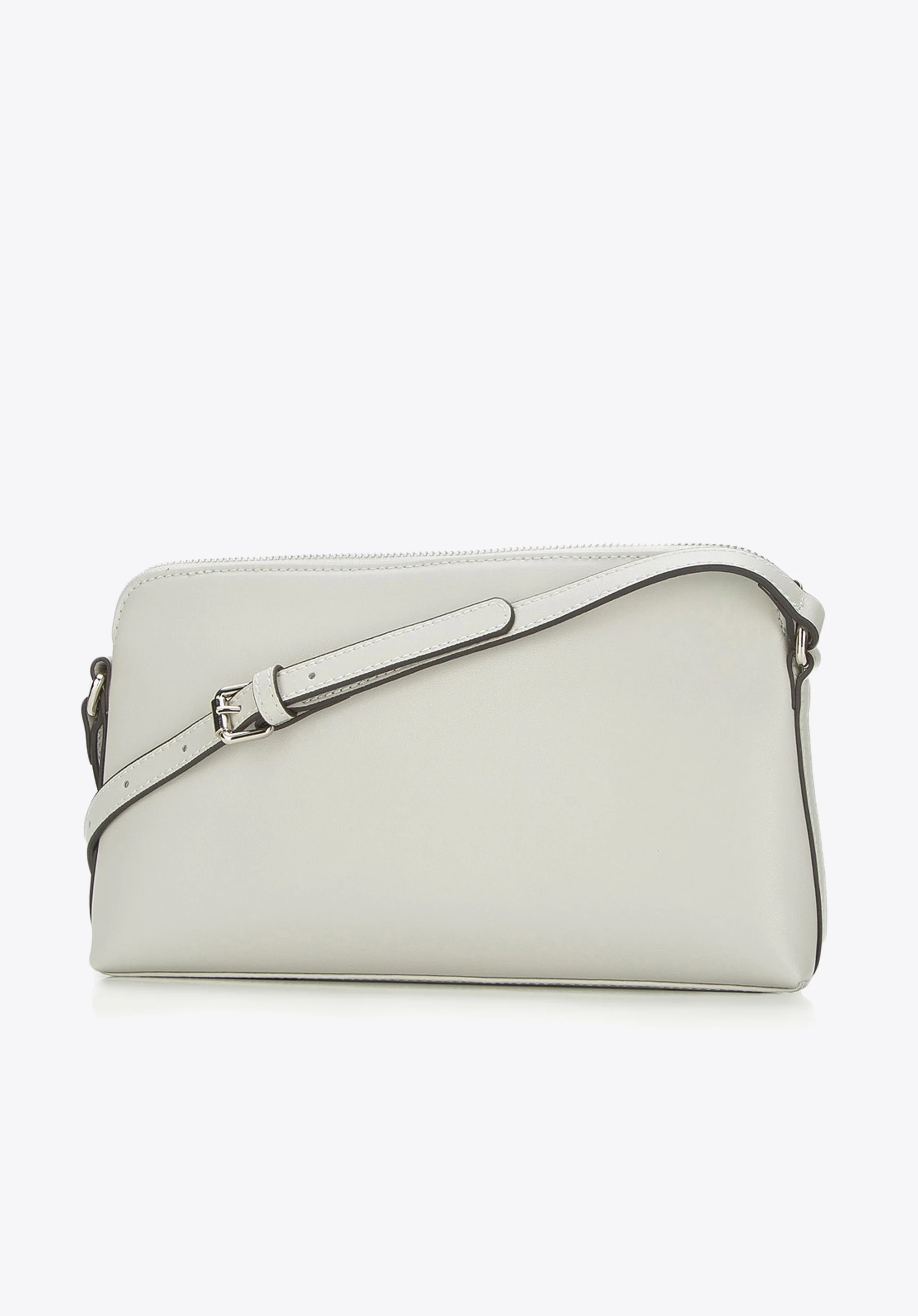 Damska listonoszka ze skóry metaliczna