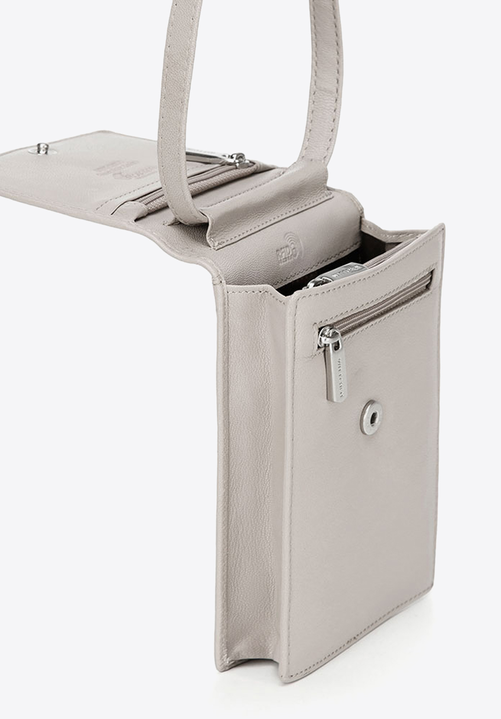 Minitorebka crossbody skórzana 2 w 1